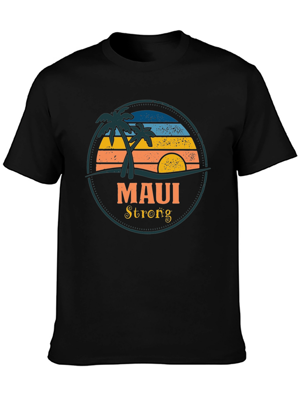 Maui Strong Graphic Tee - Island Vibes