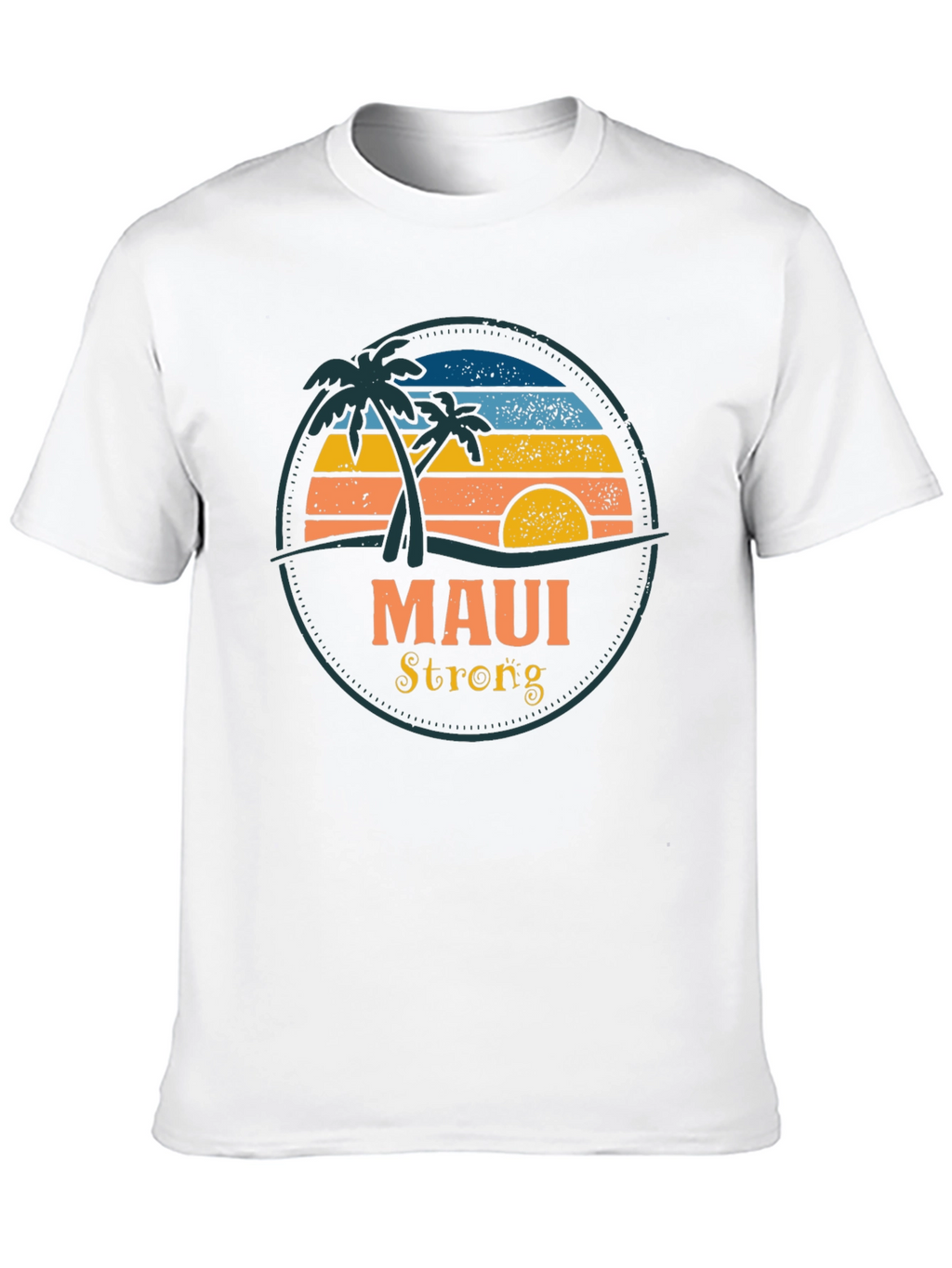 Maui Strong Graphic Tee - Island Vibes
