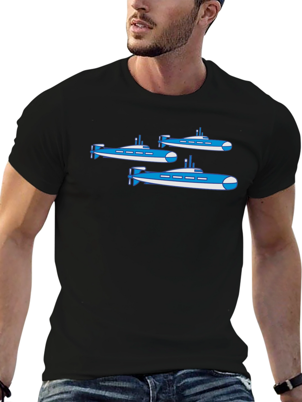 Submarine T-Shirt - Novelty Graphic Tee