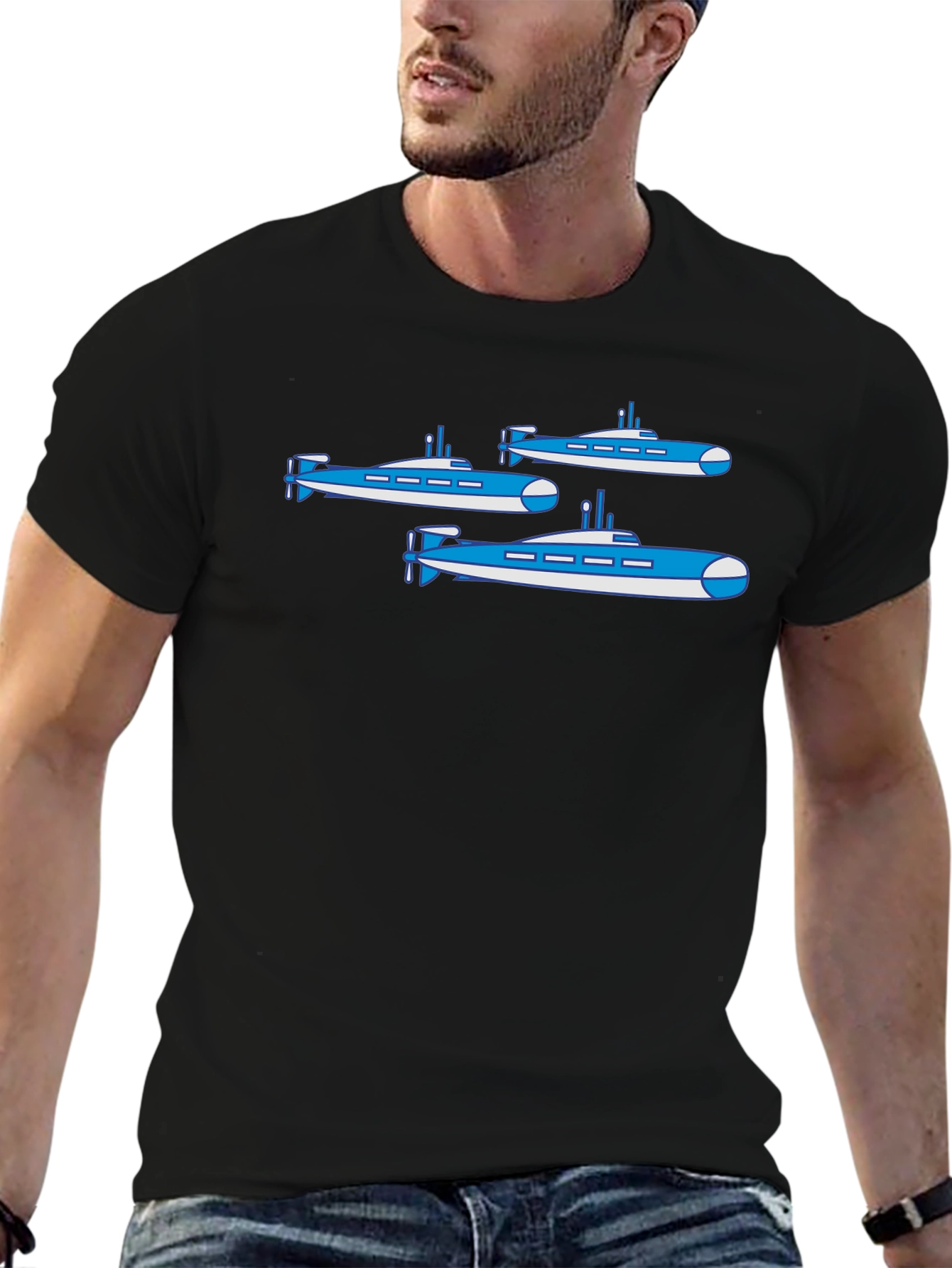 Submarine T-Shirt - Novelty Graphic Tee