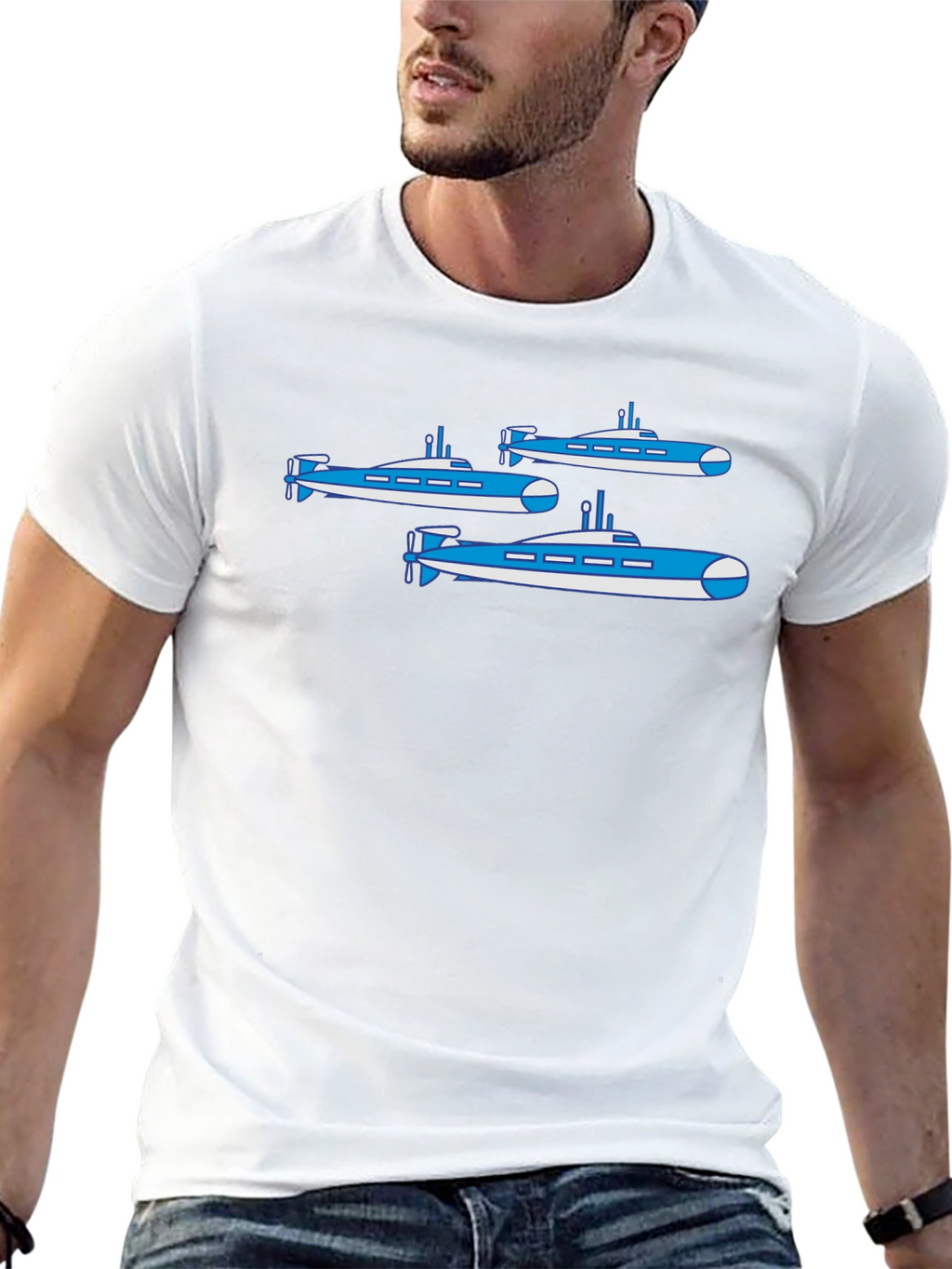 Submarine T-Shirt - Novelty Graphic Tee