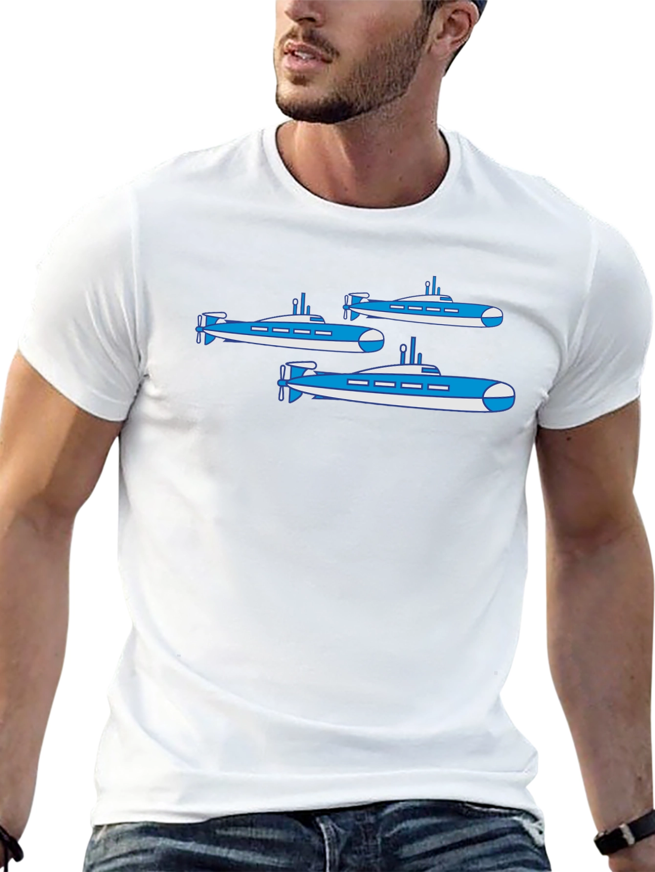 Submarine T-Shirt - Novelty Graphic Tee