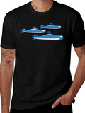 Submarine T-Shirt - Novelty Graphic Tee