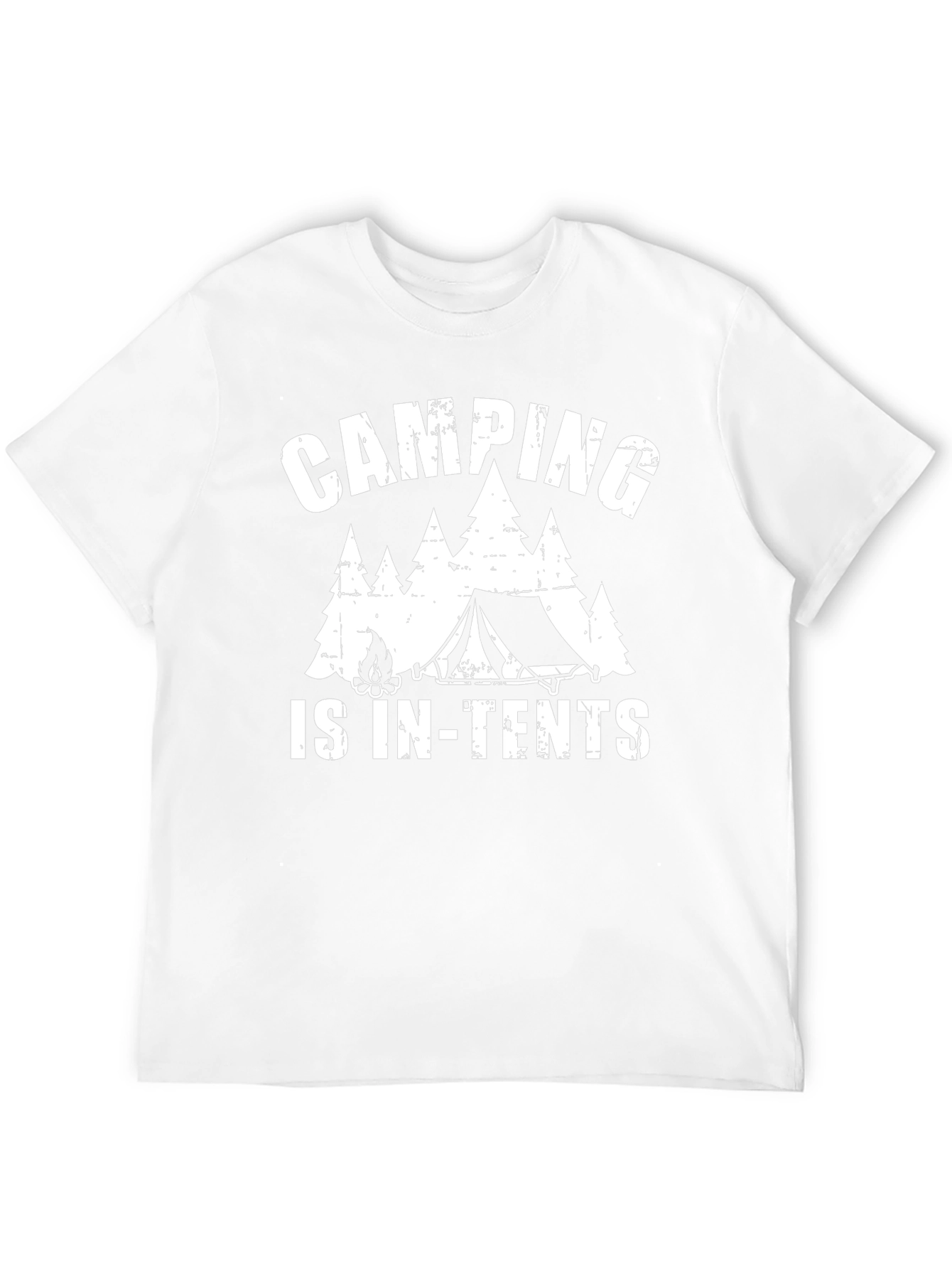 Camping Is In-Tents Graphic Tee