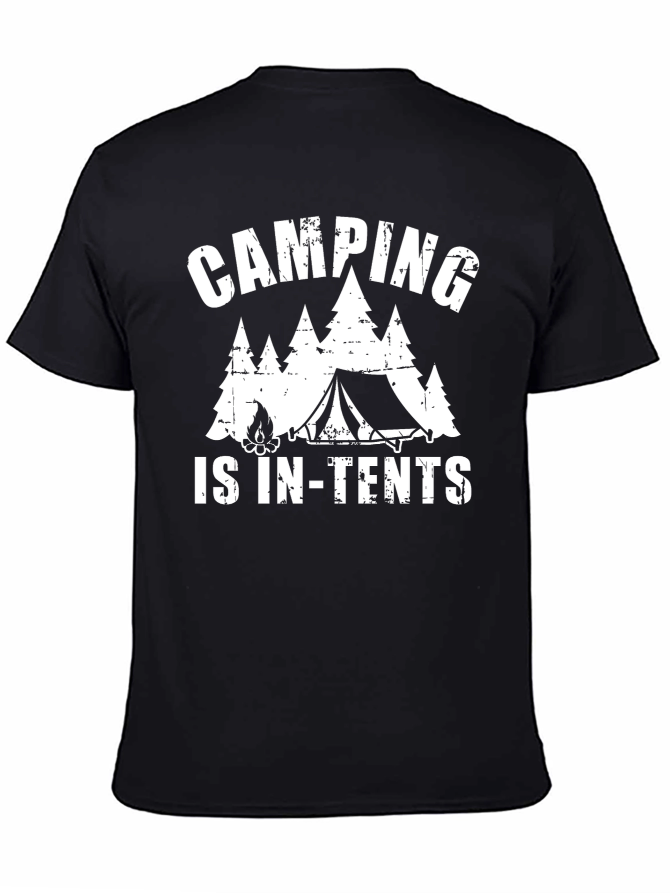 Camping Is In-Tents Graphic Tee