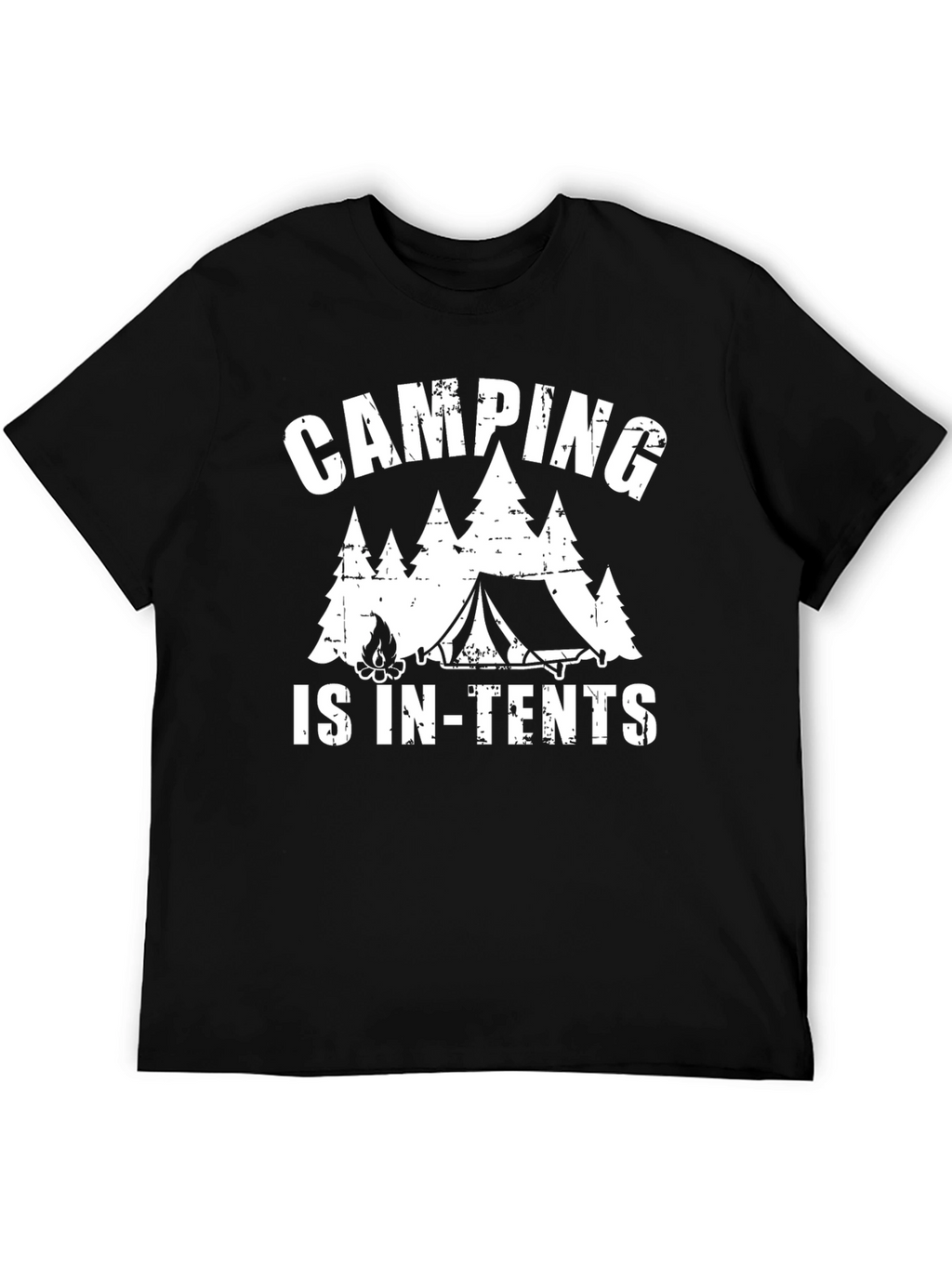 Camping Is In-Tents Graphic Tee