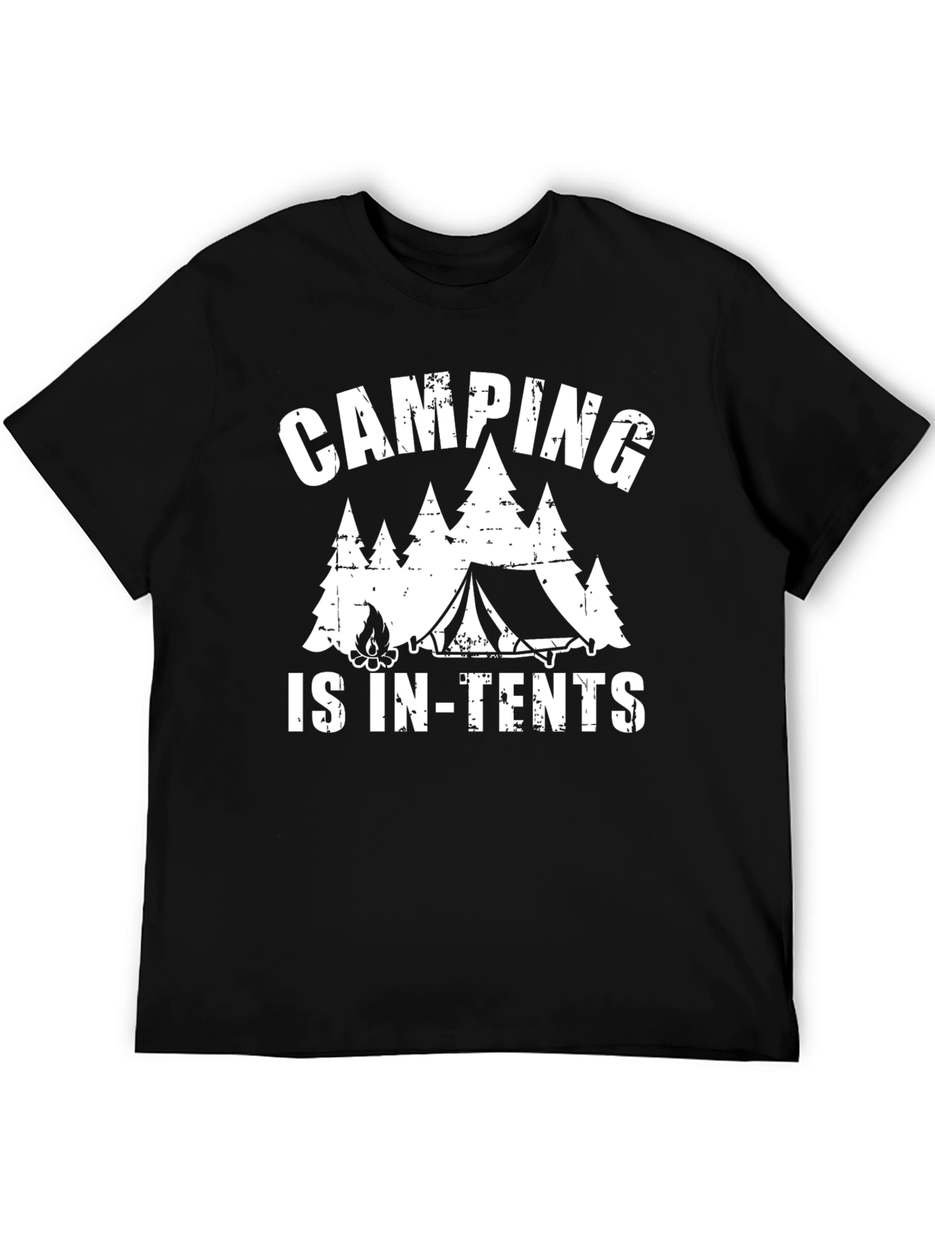 Camping Is In-Tents Graphic Tee