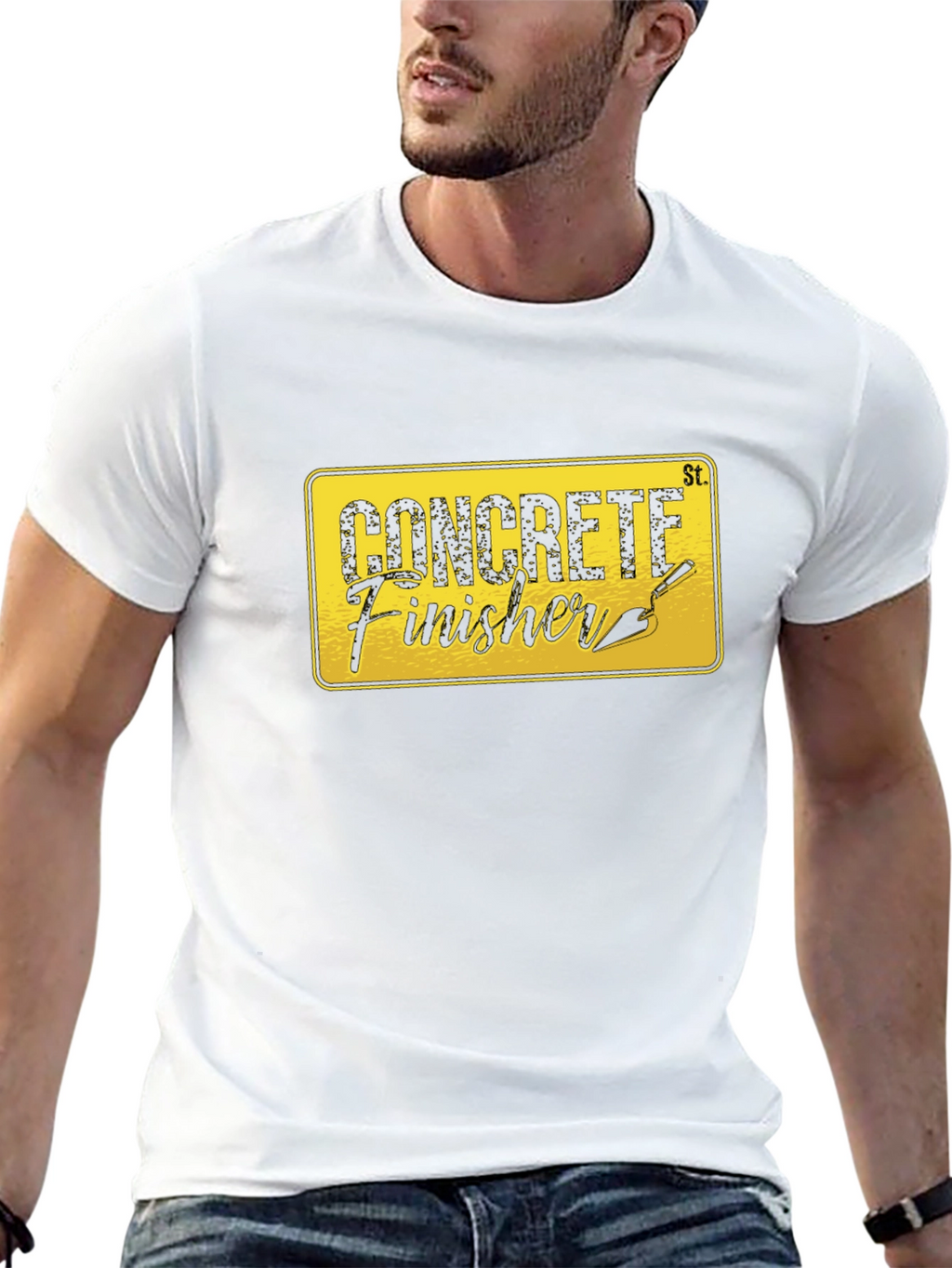 Concrete Finisher Graphic Tee
