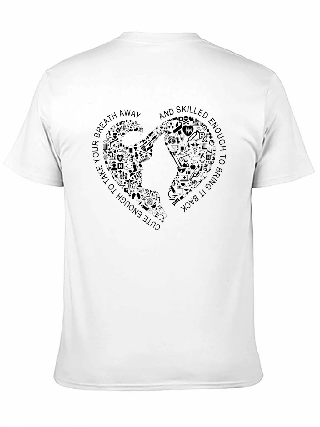 Nurse Heartbeat Graphic T-Shirt