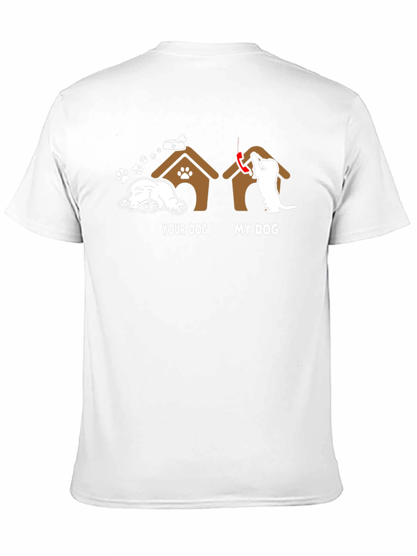 Your Dog vs. My Dog Black Graphic Tee