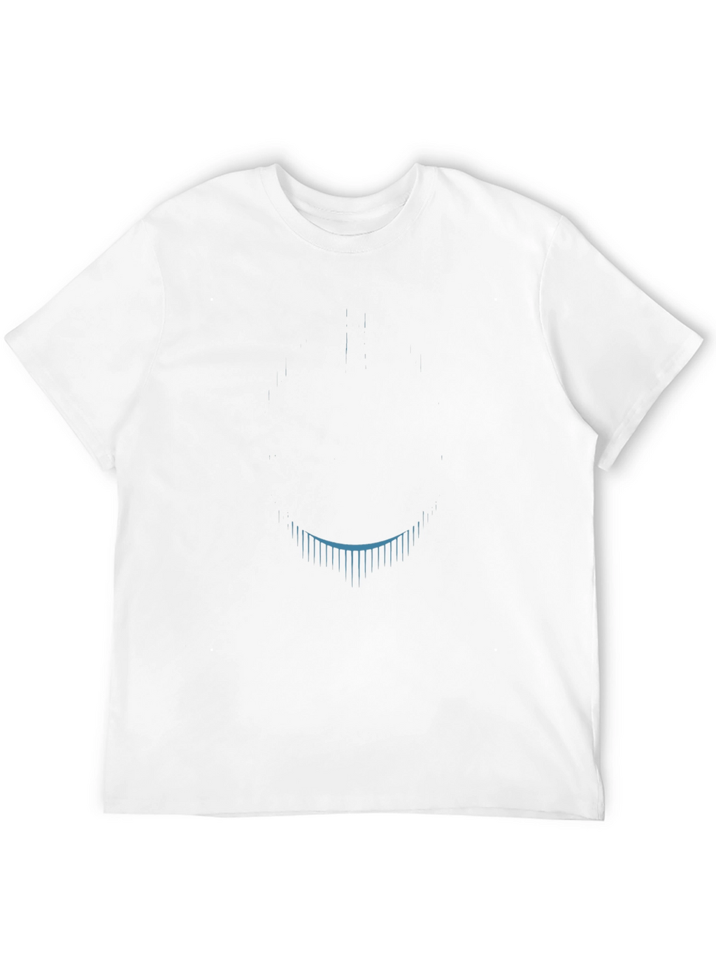 Mens Black Graphic Tee - Modern Design