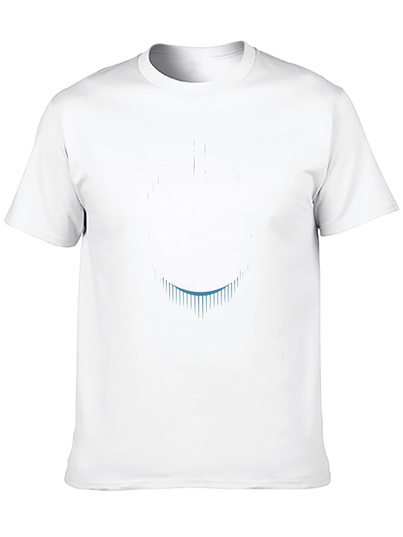 Mens Black Graphic Tee - Modern Design