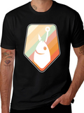 Retro Fish Hook Graphic Tee - Cool Fishing T-Shirt