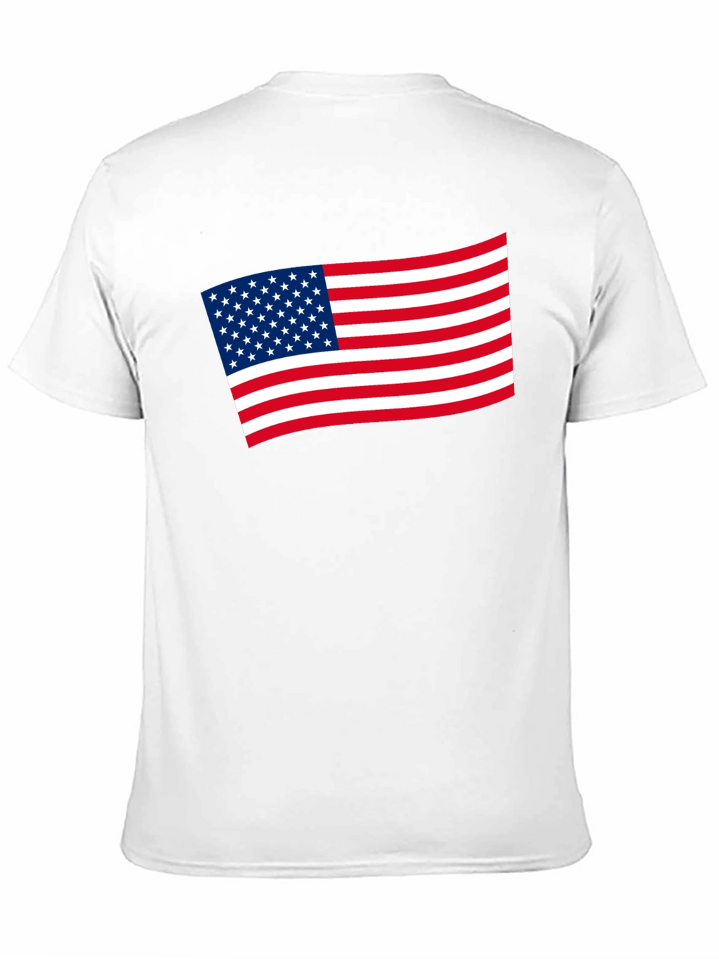 American Flag Graphic Tee - Black Patriotic Shirt