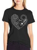 Desert Heart Graphic Tee