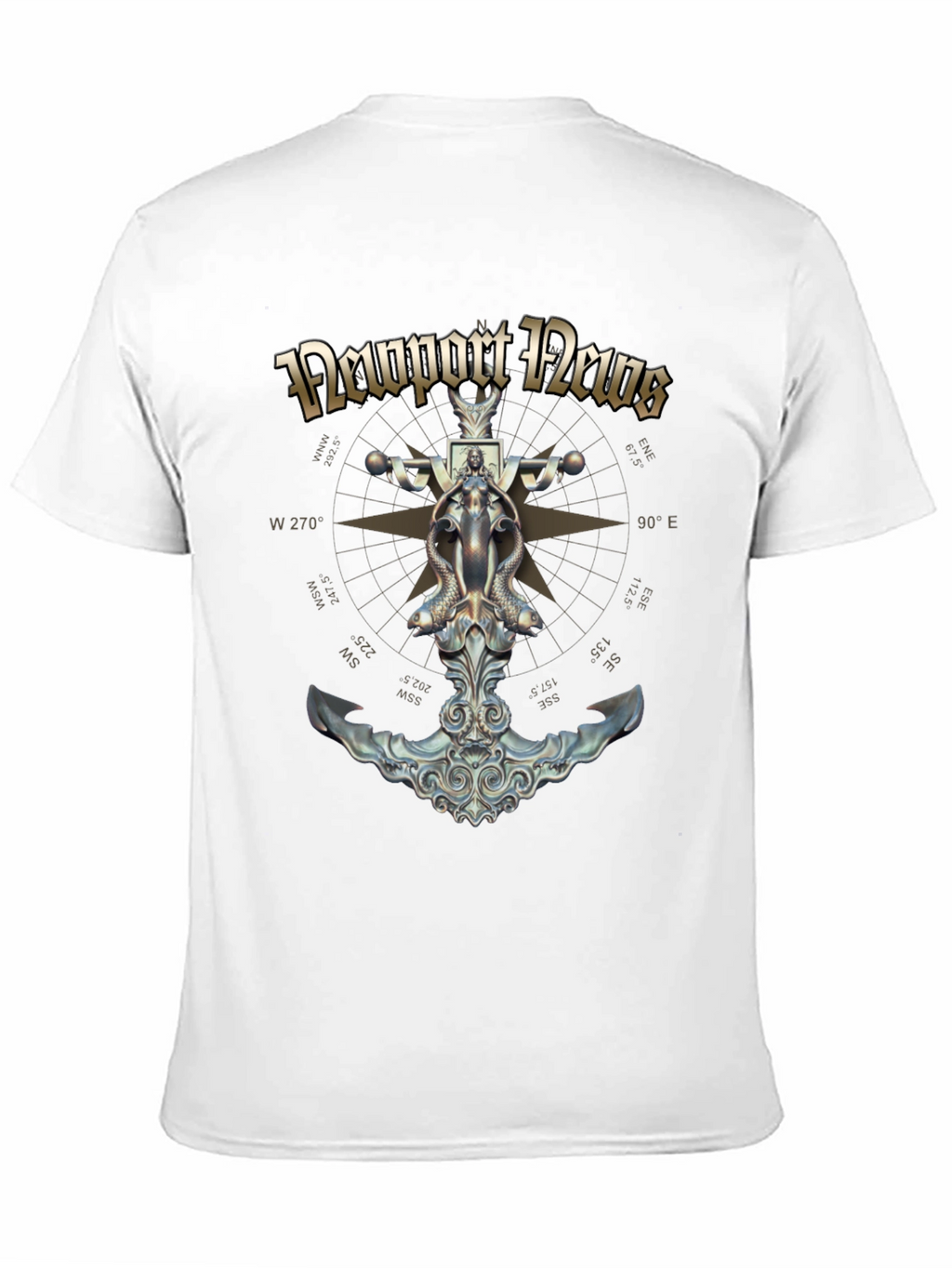 Newport News Nautical Anchor Graphic Tee