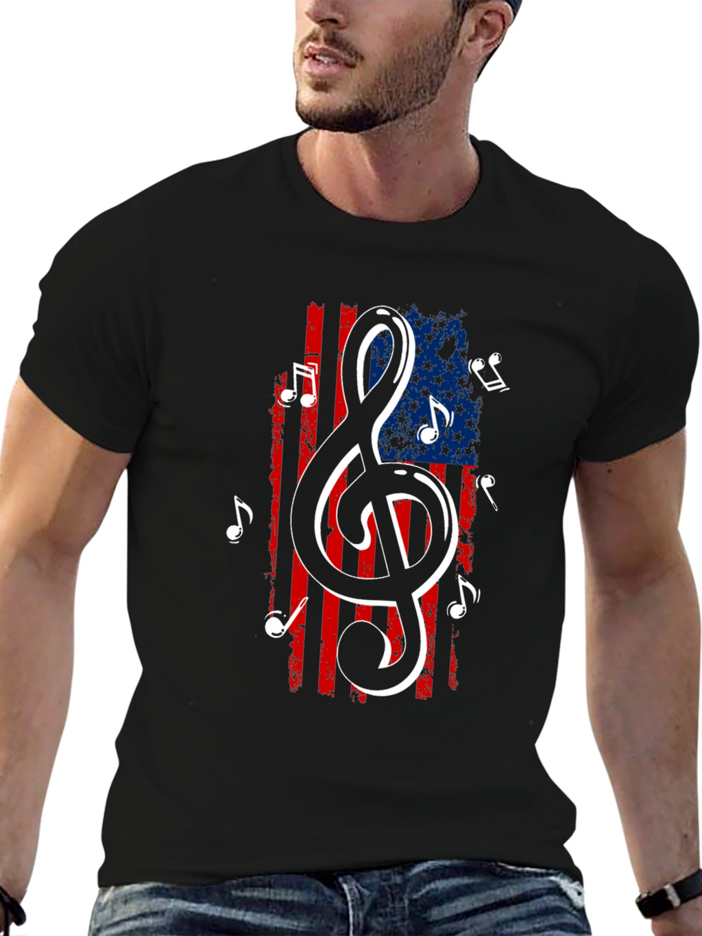 Musical Patriotic T-Shirt