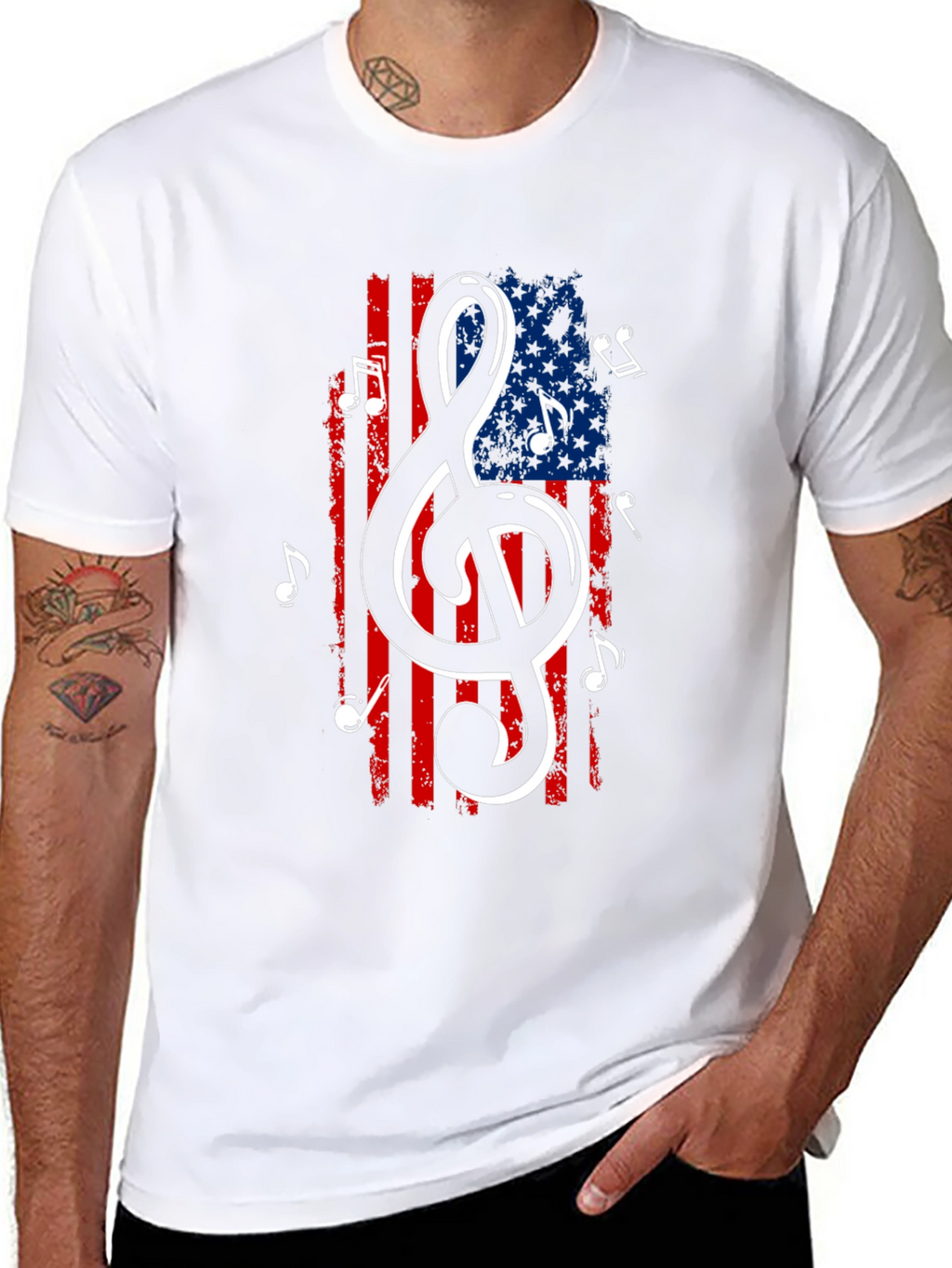 Musical Patriotic T-Shirt