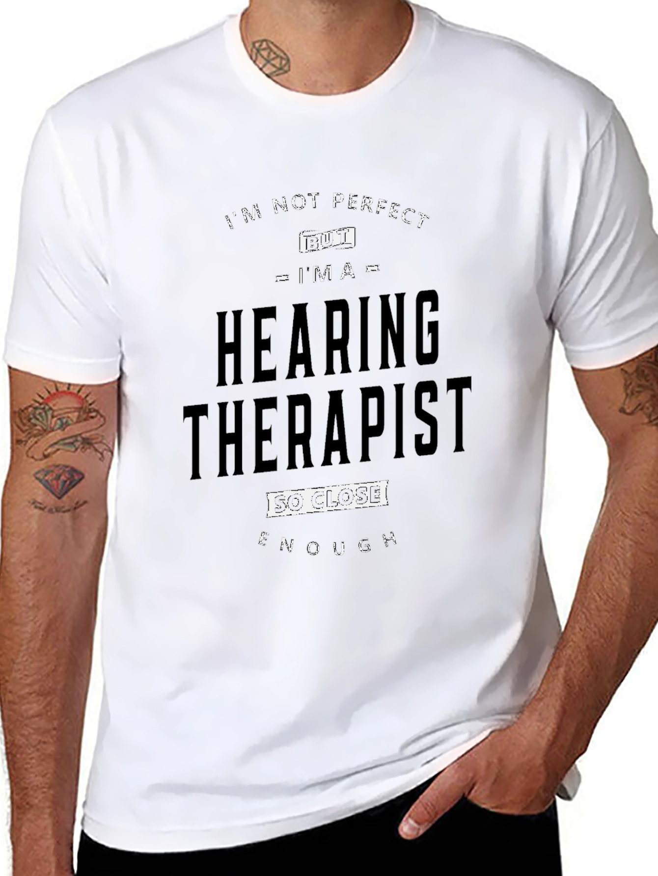 Hearing Therapist Novelty Graphic T-Shirt