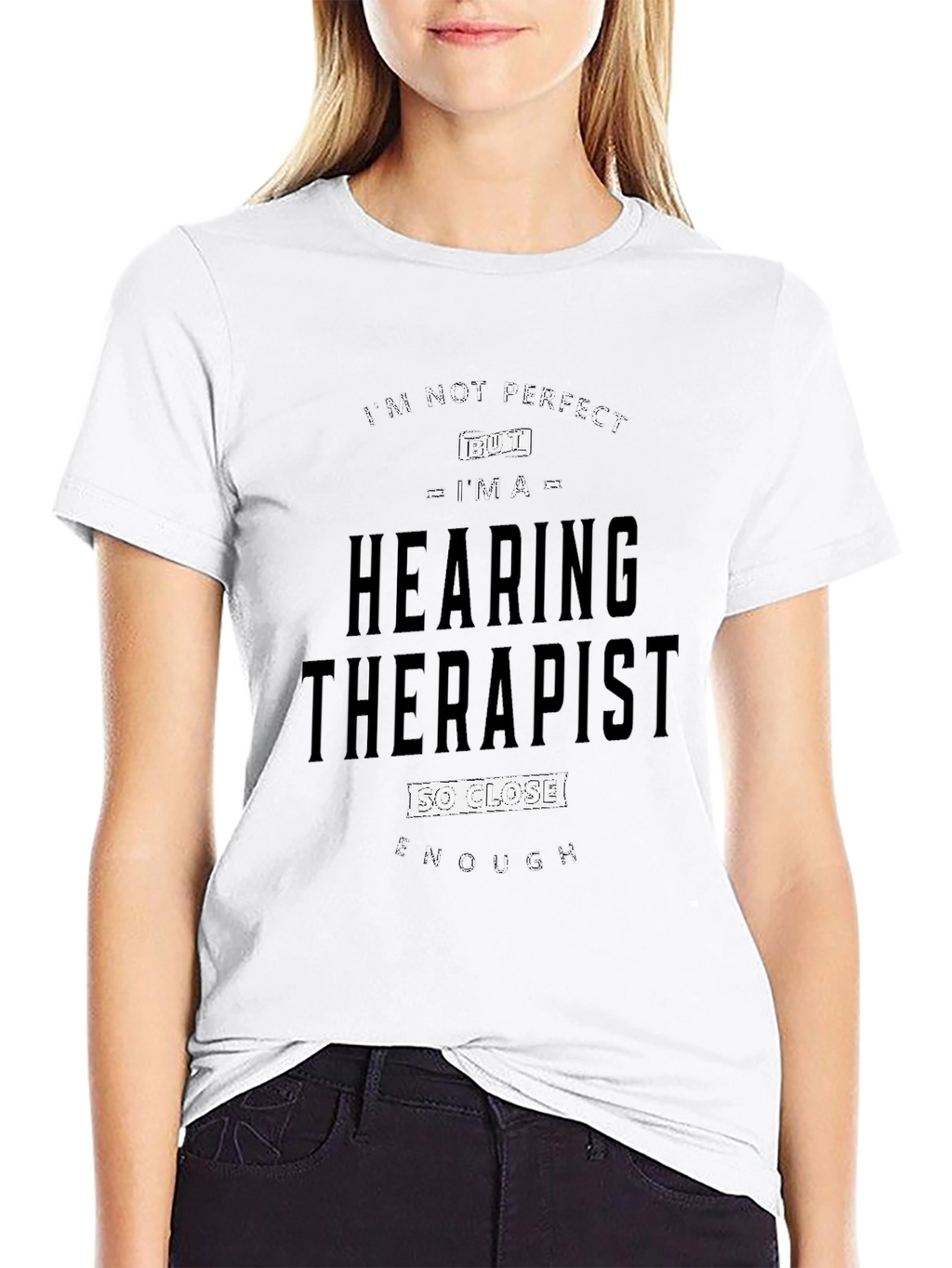 Hearing Therapist Novelty Graphic T-Shirt