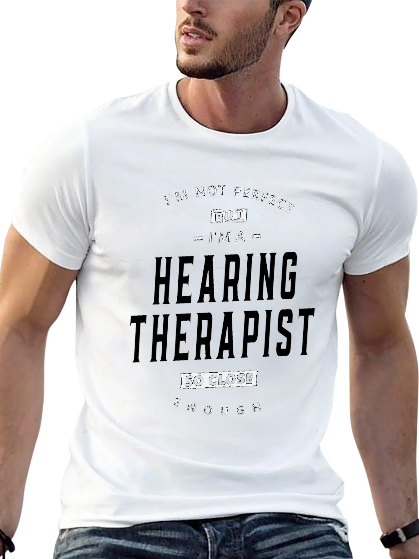 Hearing Therapist Novelty Graphic T-Shirt