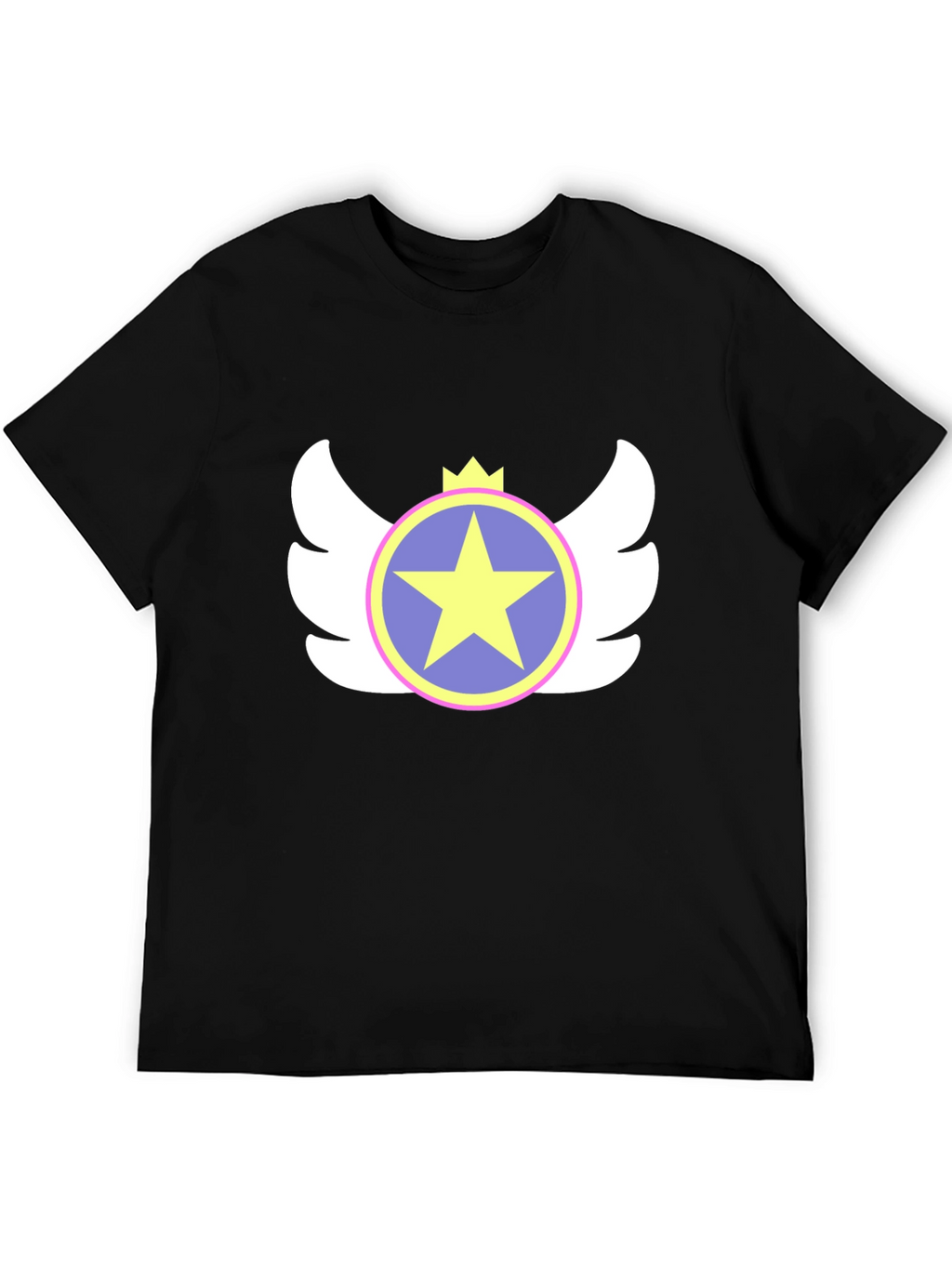 Star Emblem Black T-Shirt