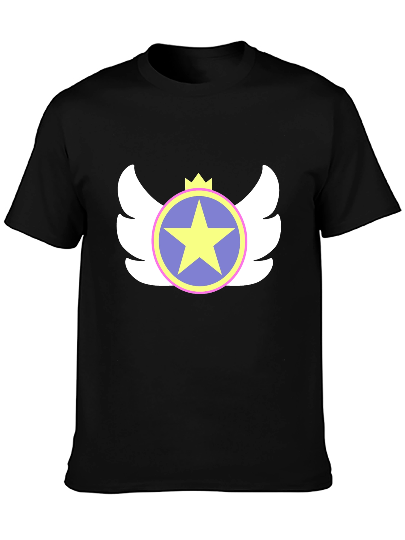 Star Emblem Black T-Shirt
