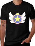Star Emblem Black T-Shirt