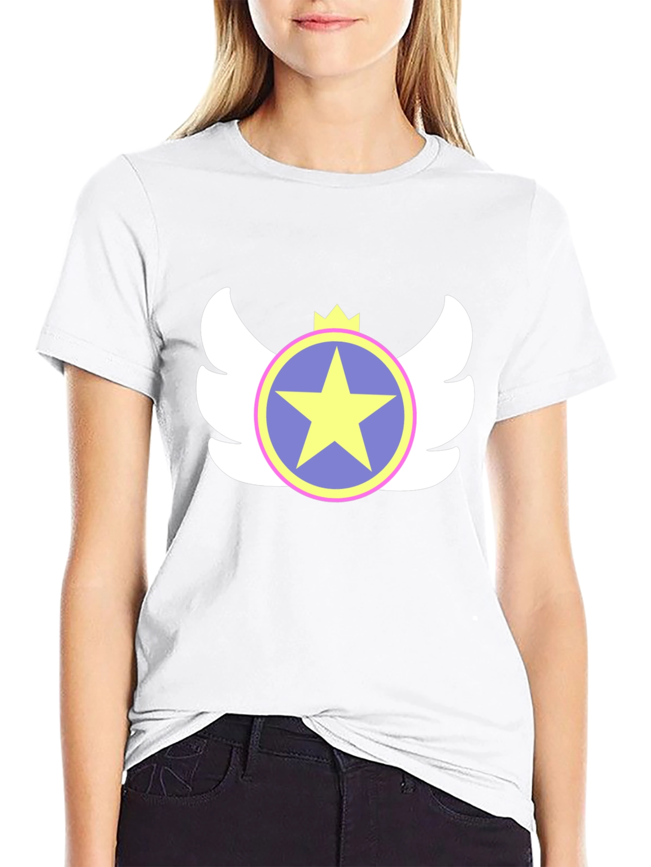 Star Emblem Black T-Shirt