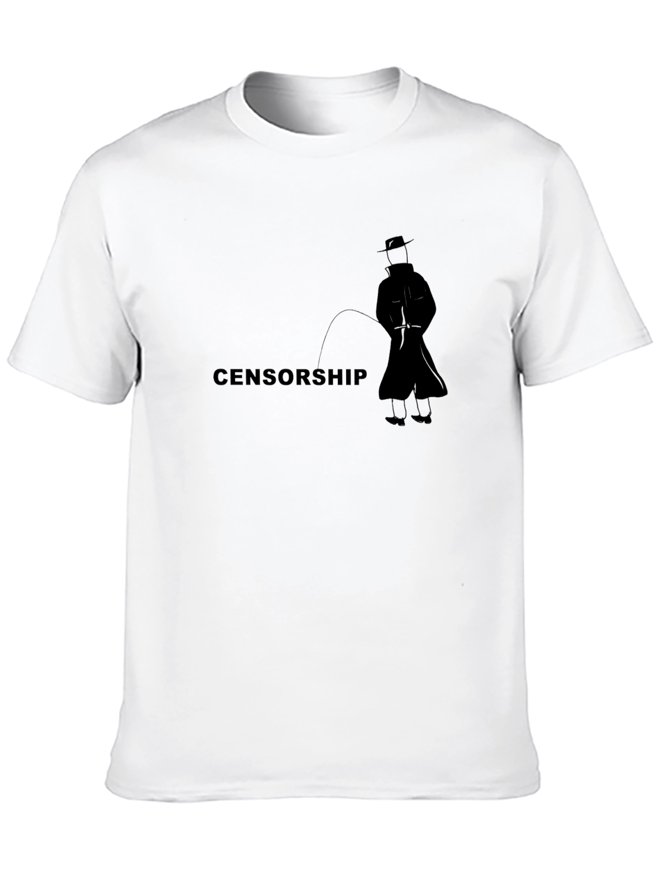 Censorship T-Shirt: Defiant Graphic Tee