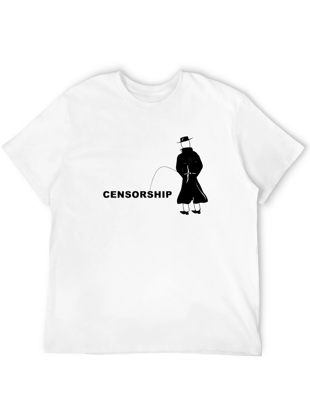 Censorship T-Shirt: Defiant Graphic Tee