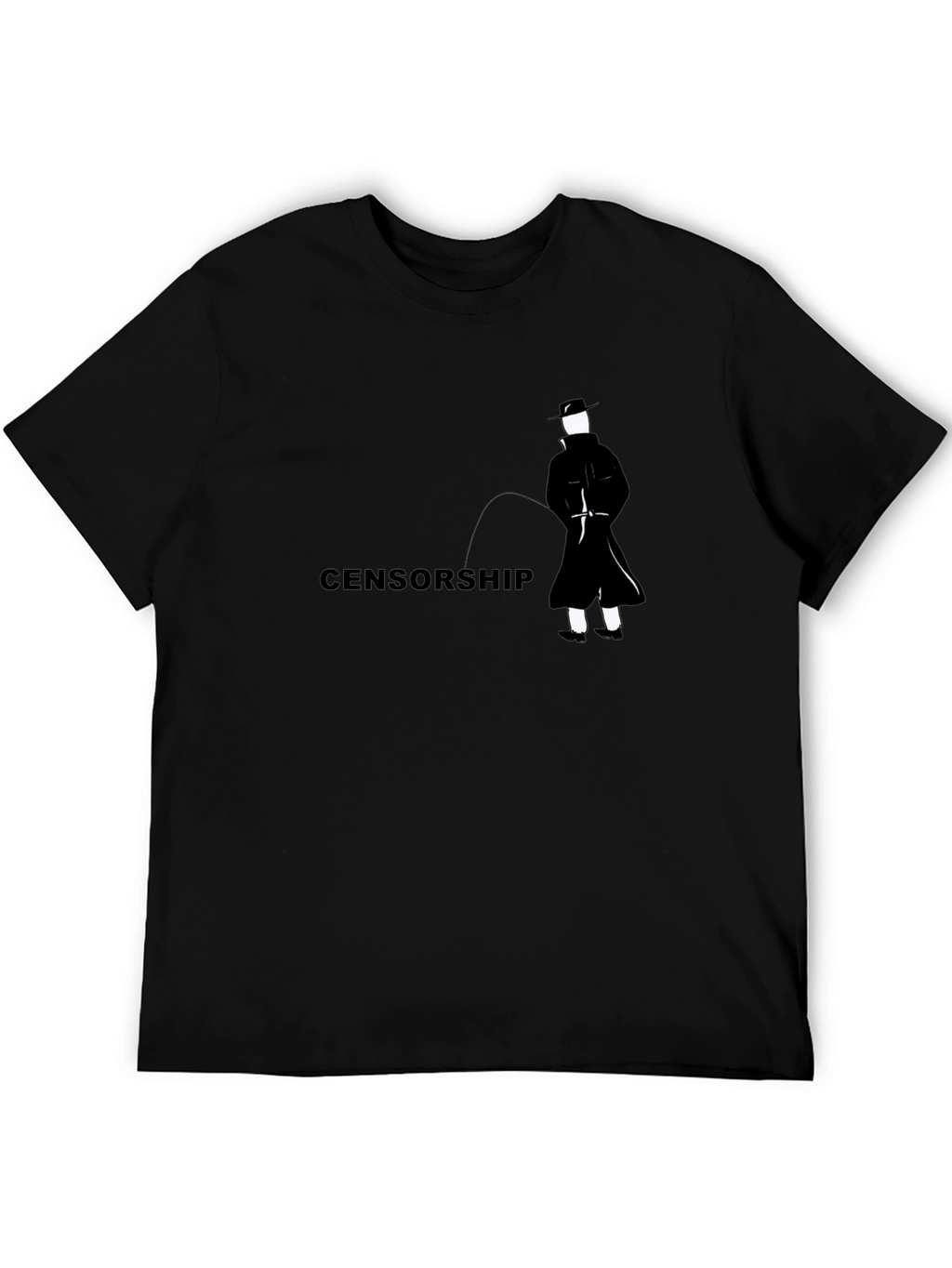 Censorship T-Shirt: Defiant Graphic Tee