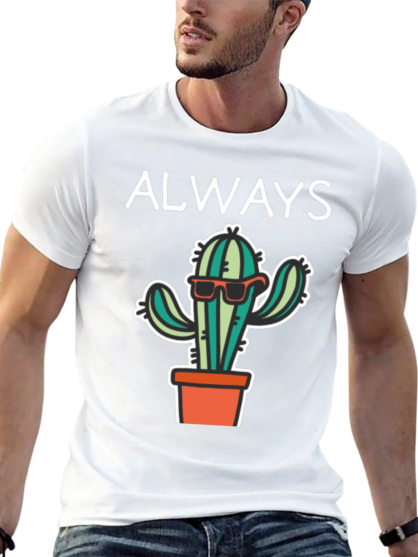 Cool Cactus Tee - Always Be Sharp T-Shirt