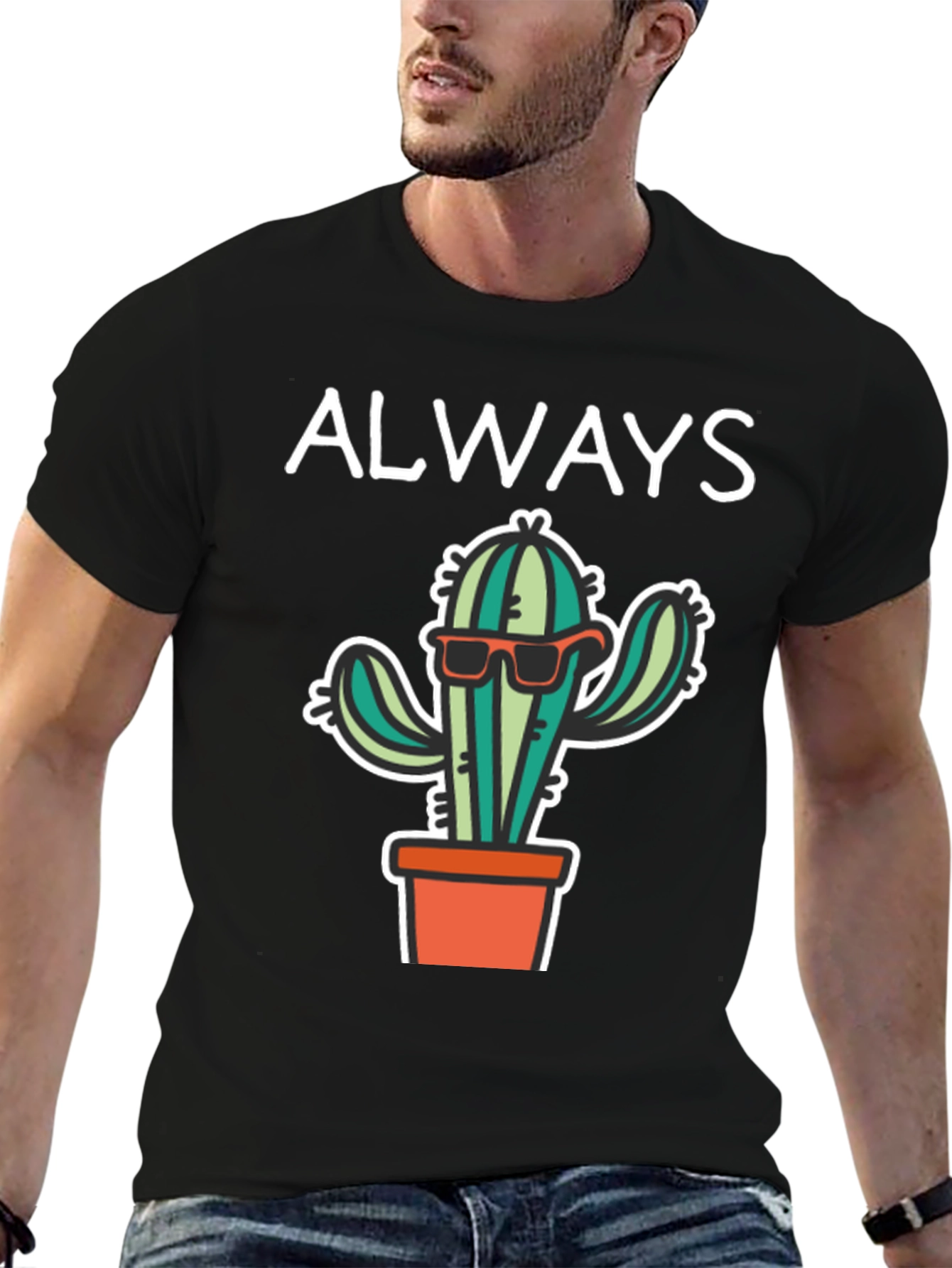 Cool Cactus Tee - Always Be Sharp T-Shirt