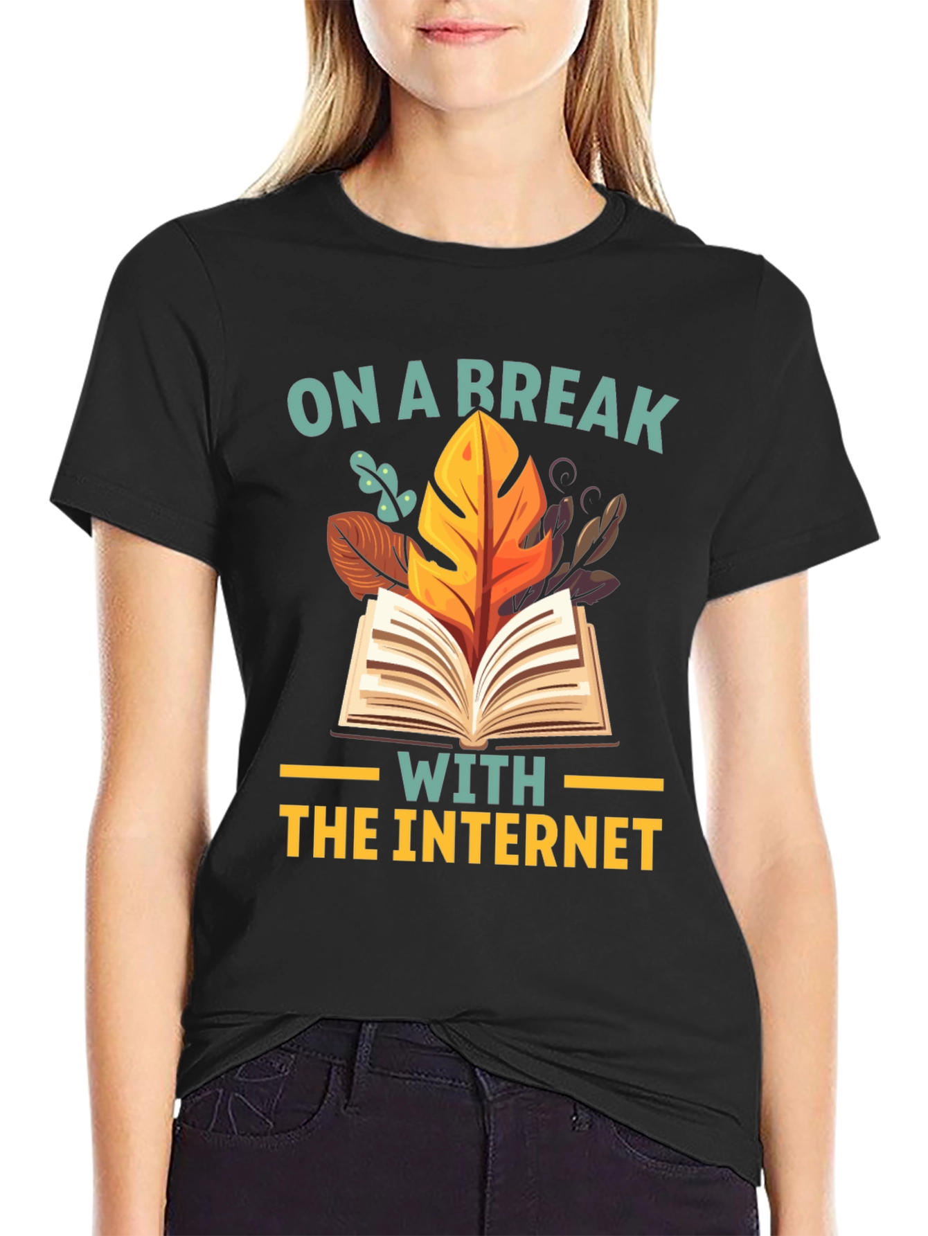 On a Break with the Internet Graphic Tee