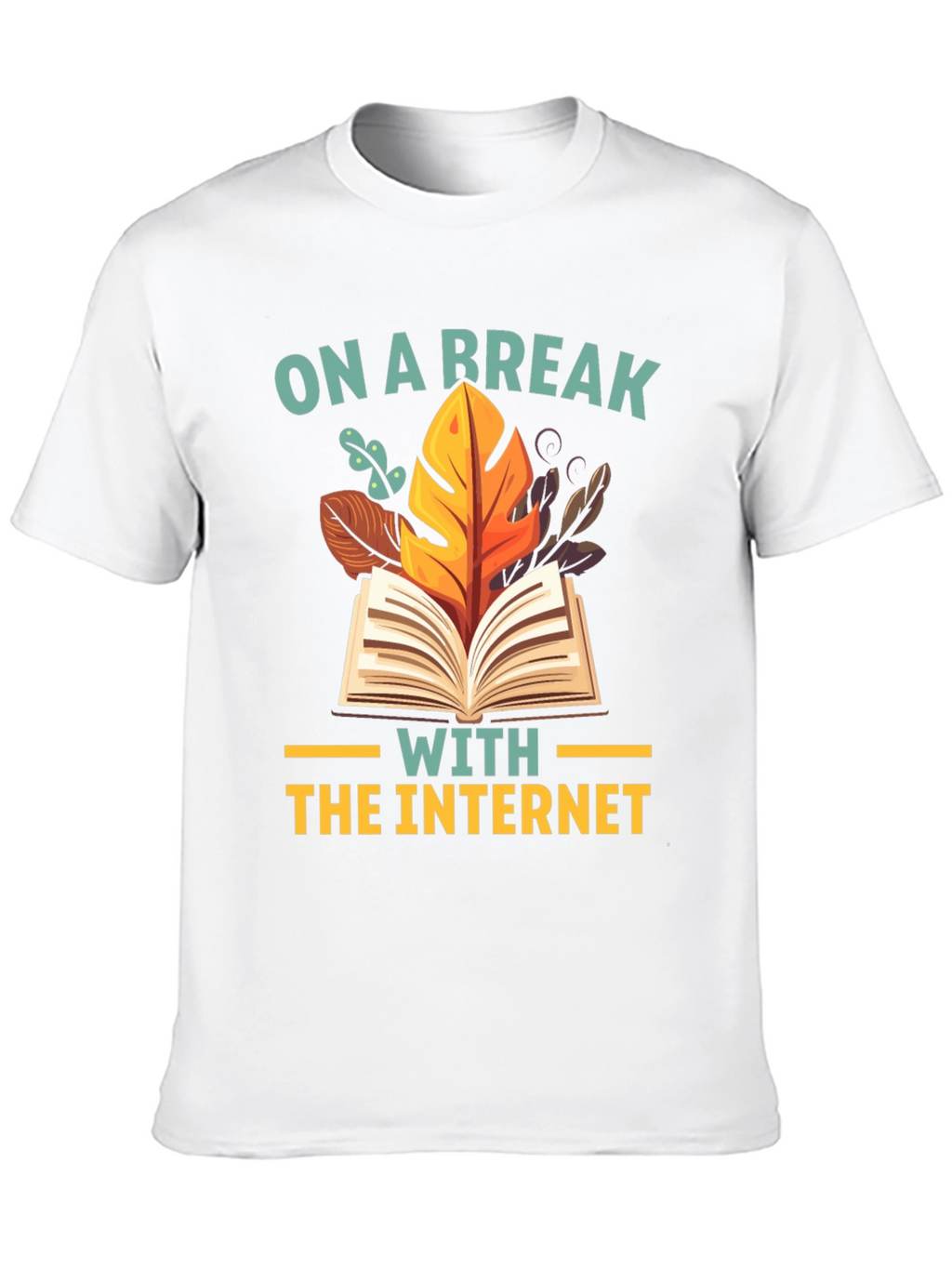 On a Break with the Internet Graphic Tee