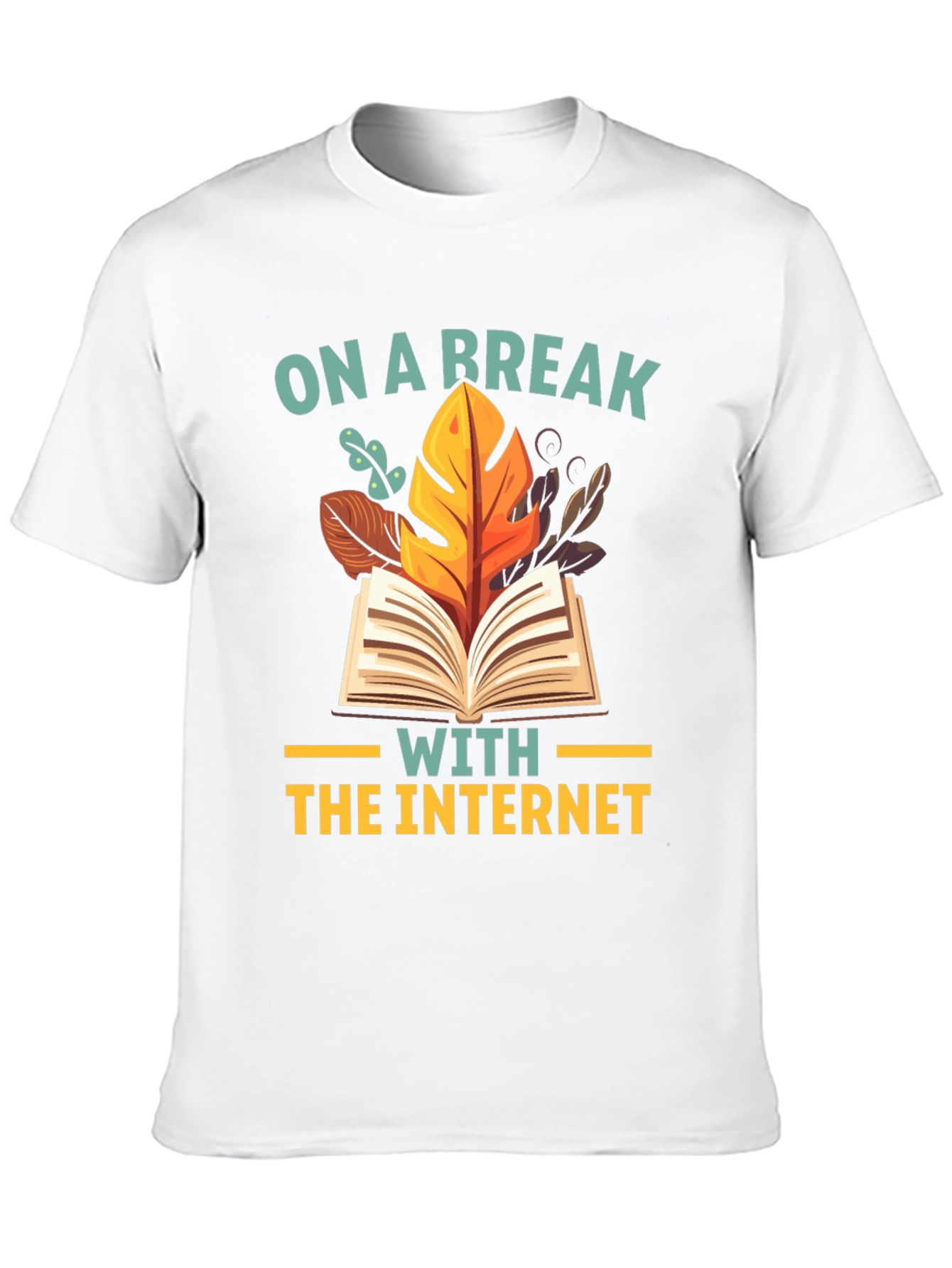 On a Break with the Internet Graphic Tee
