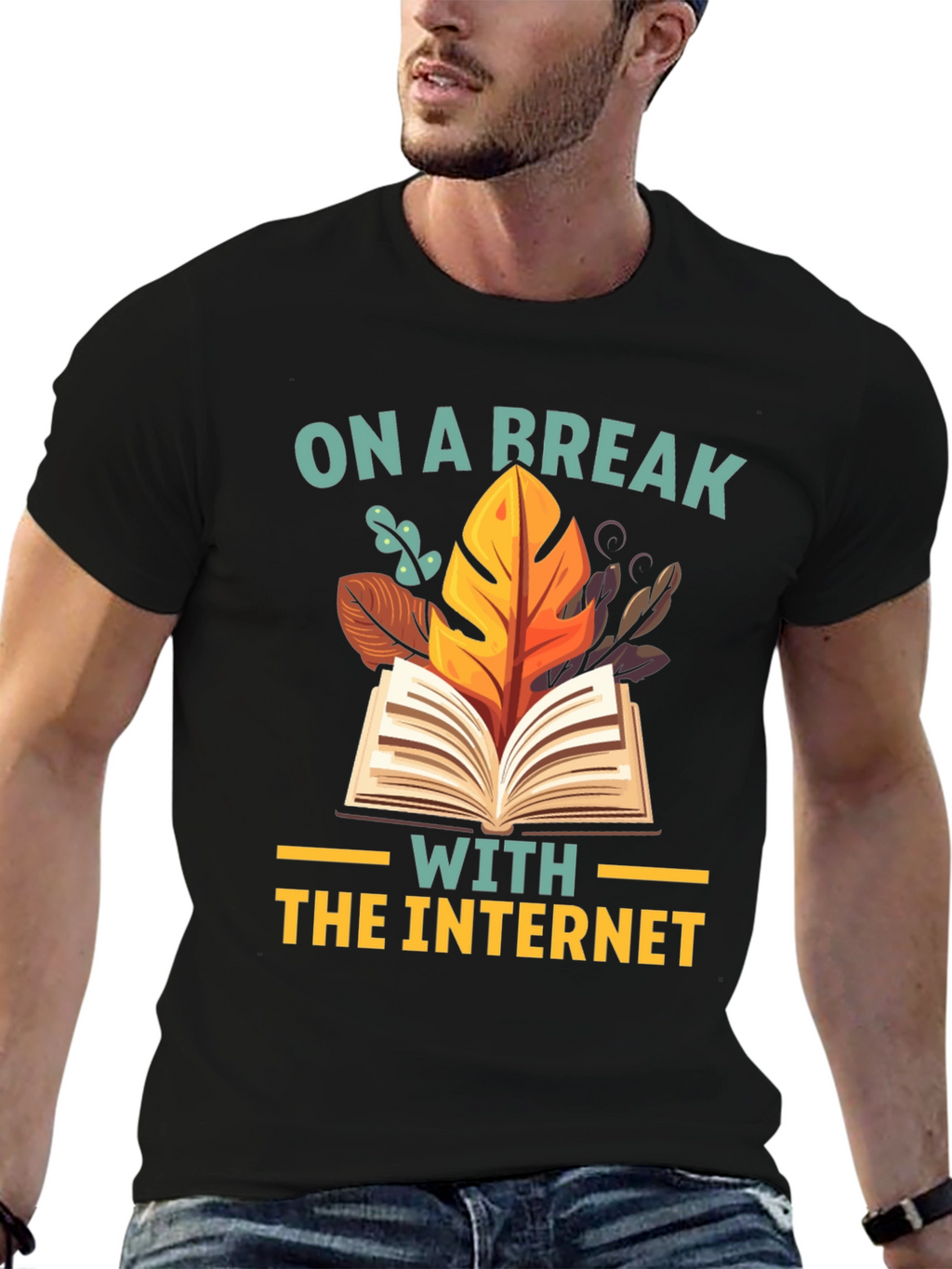 On a Break with the Internet Graphic Tee