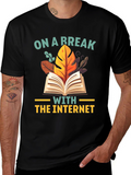 On a Break with the Internet Graphic Tee