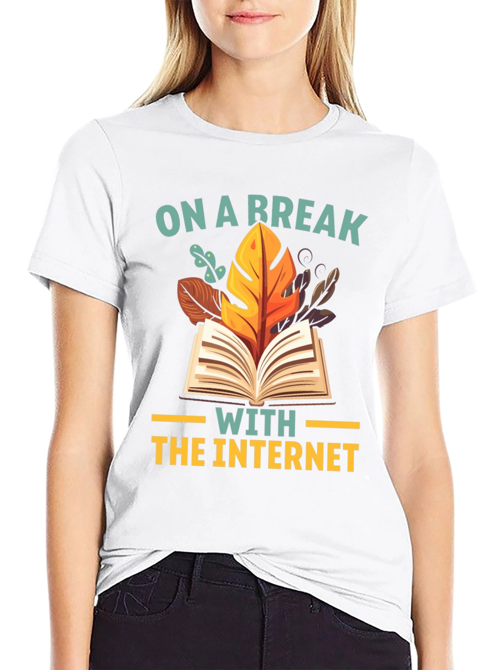 On a Break with the Internet Graphic Tee