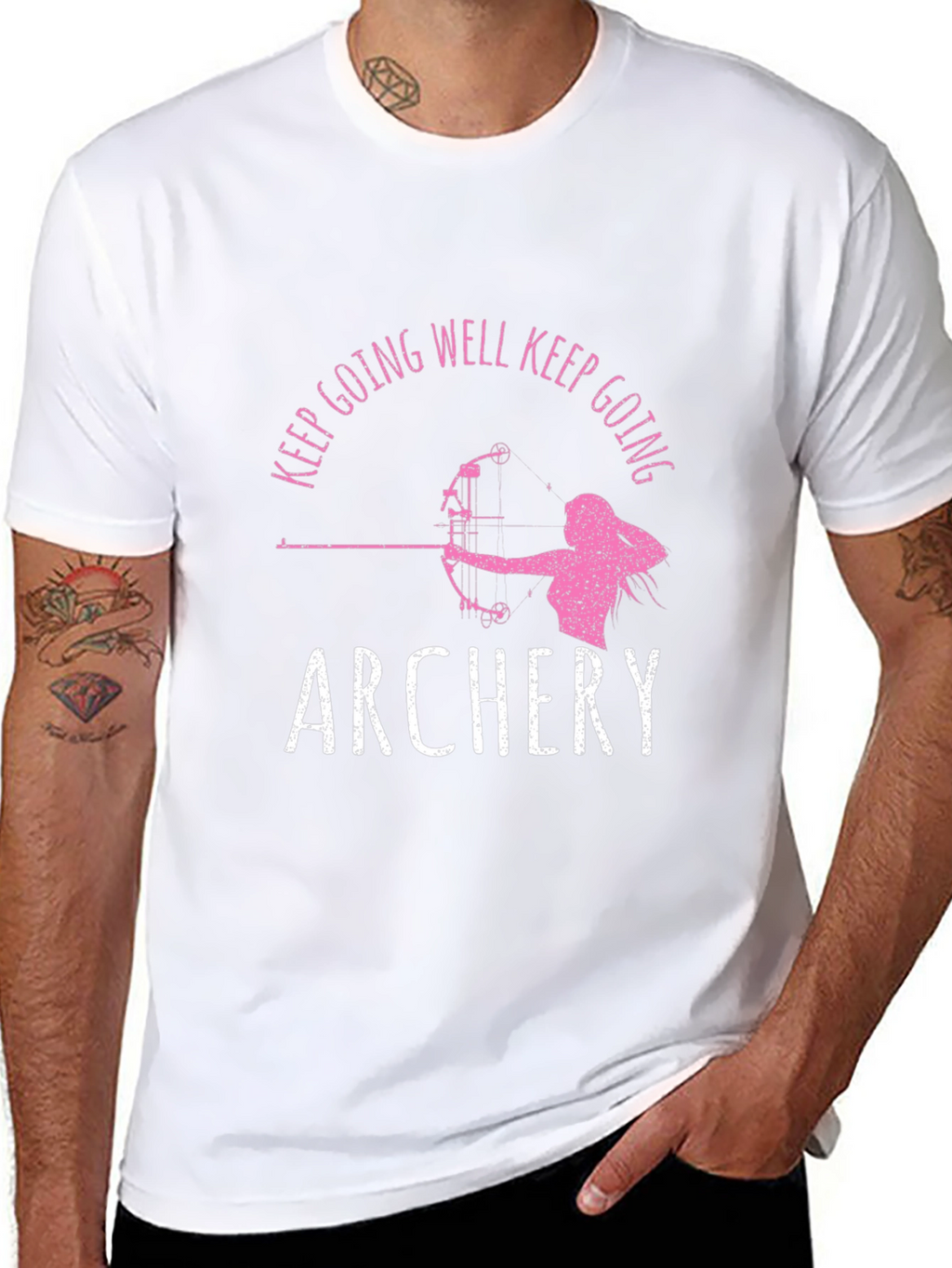 Archery T-Shirt: Keep Going Well
