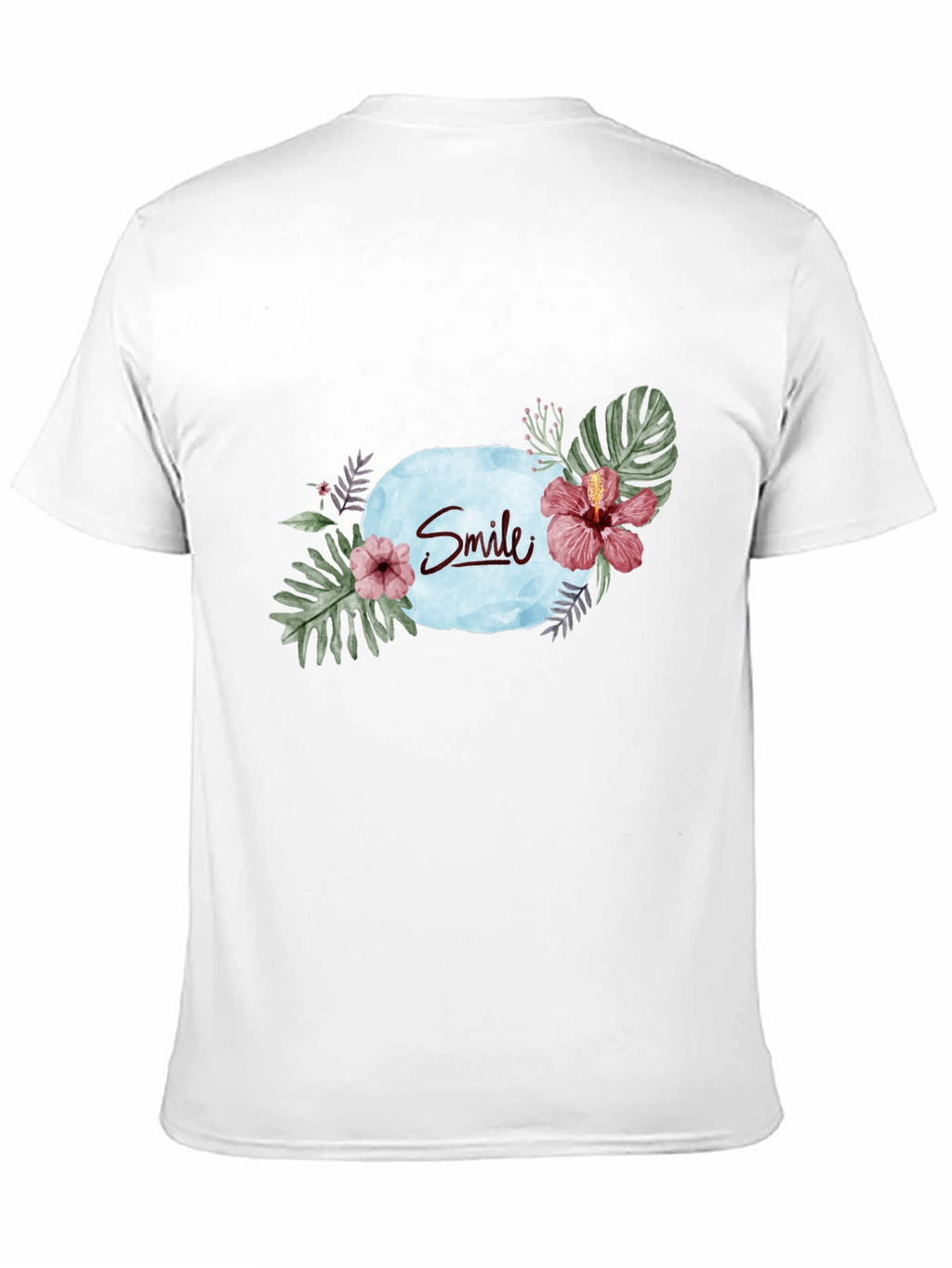 Smile Graphic Black T-Shirt