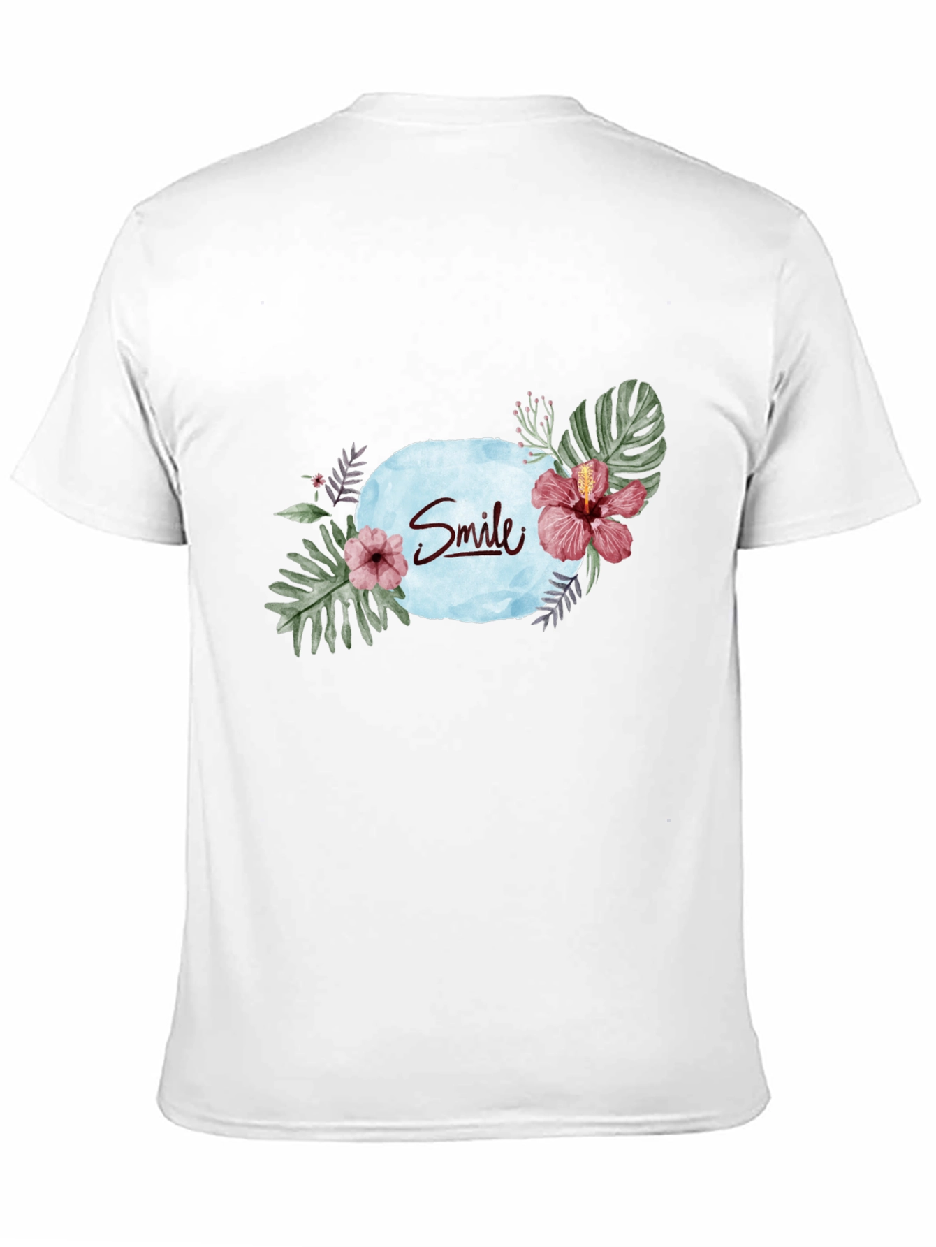 Smile Graphic Black T-Shirt