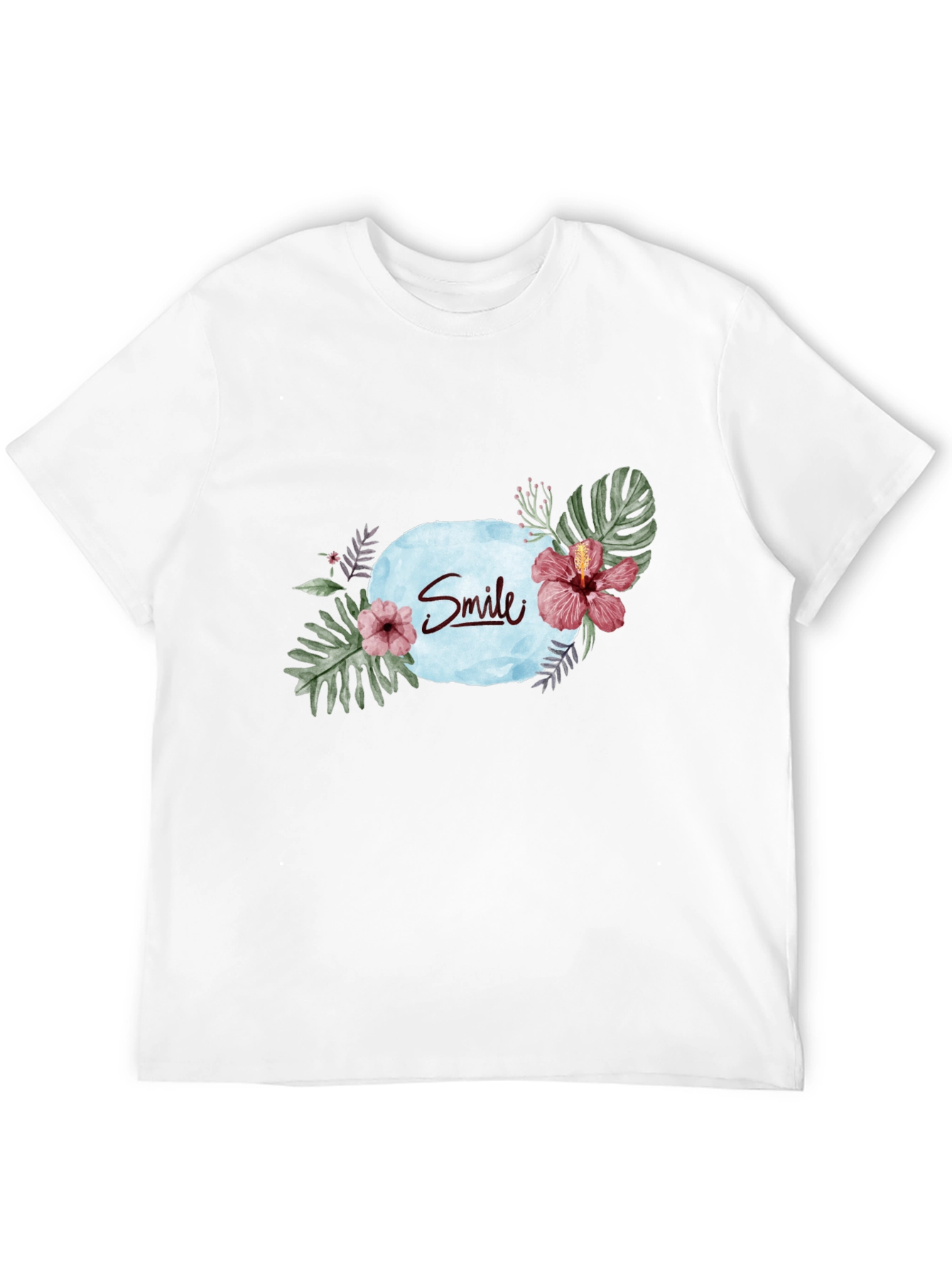Smile Graphic Black T-Shirt
