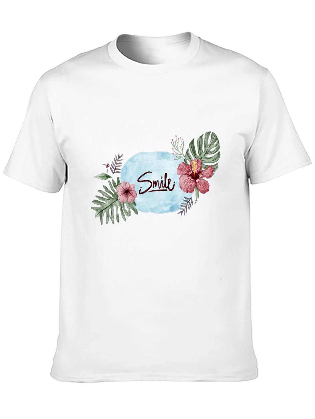 Smile Graphic Black T-Shirt