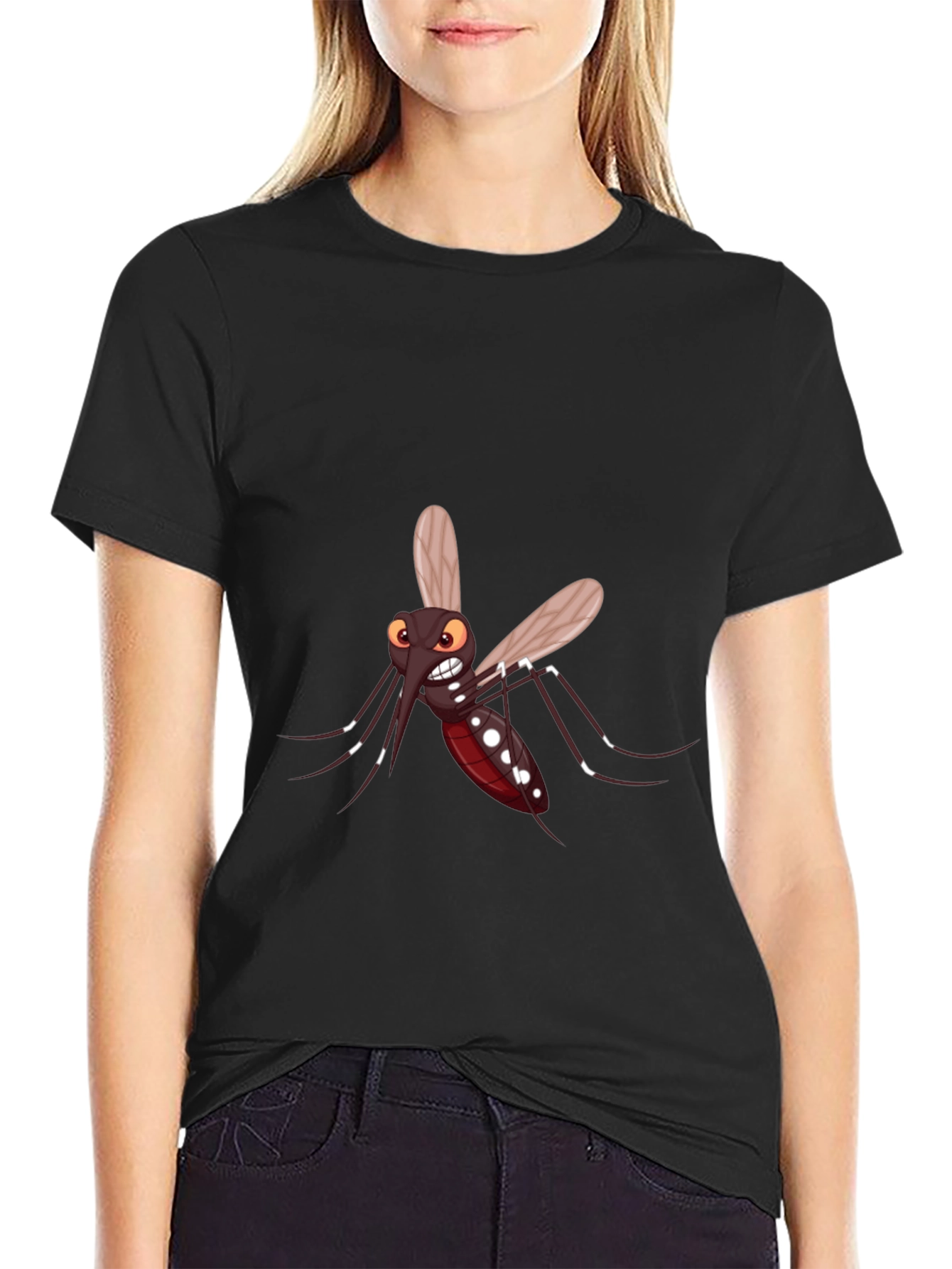 Mens Funny Mosquito Graphic Tee