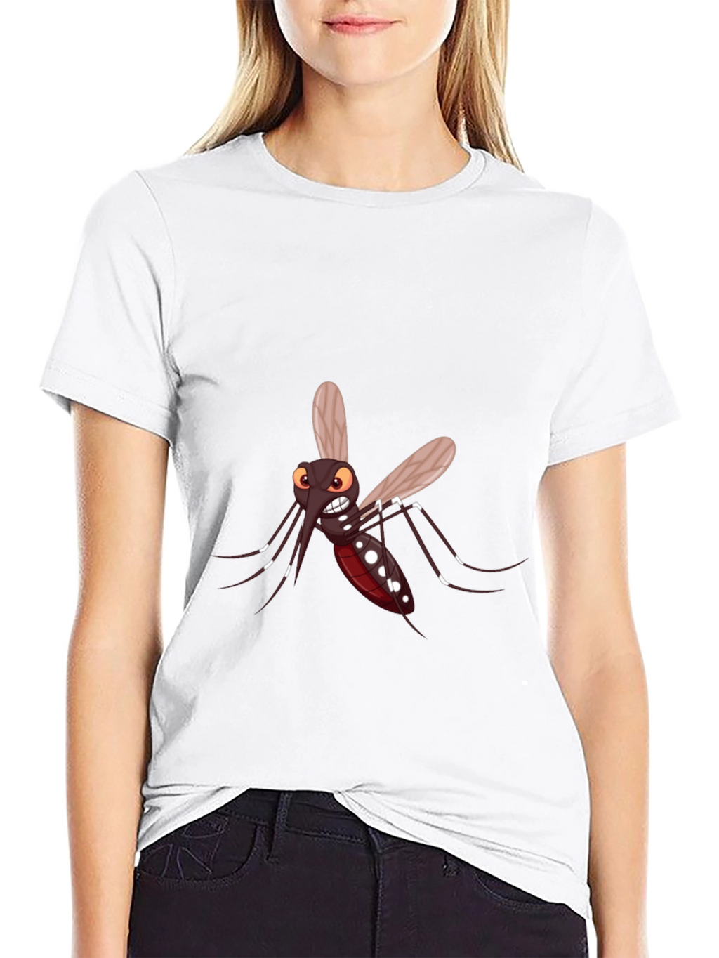 Mens Funny Mosquito Graphic Tee