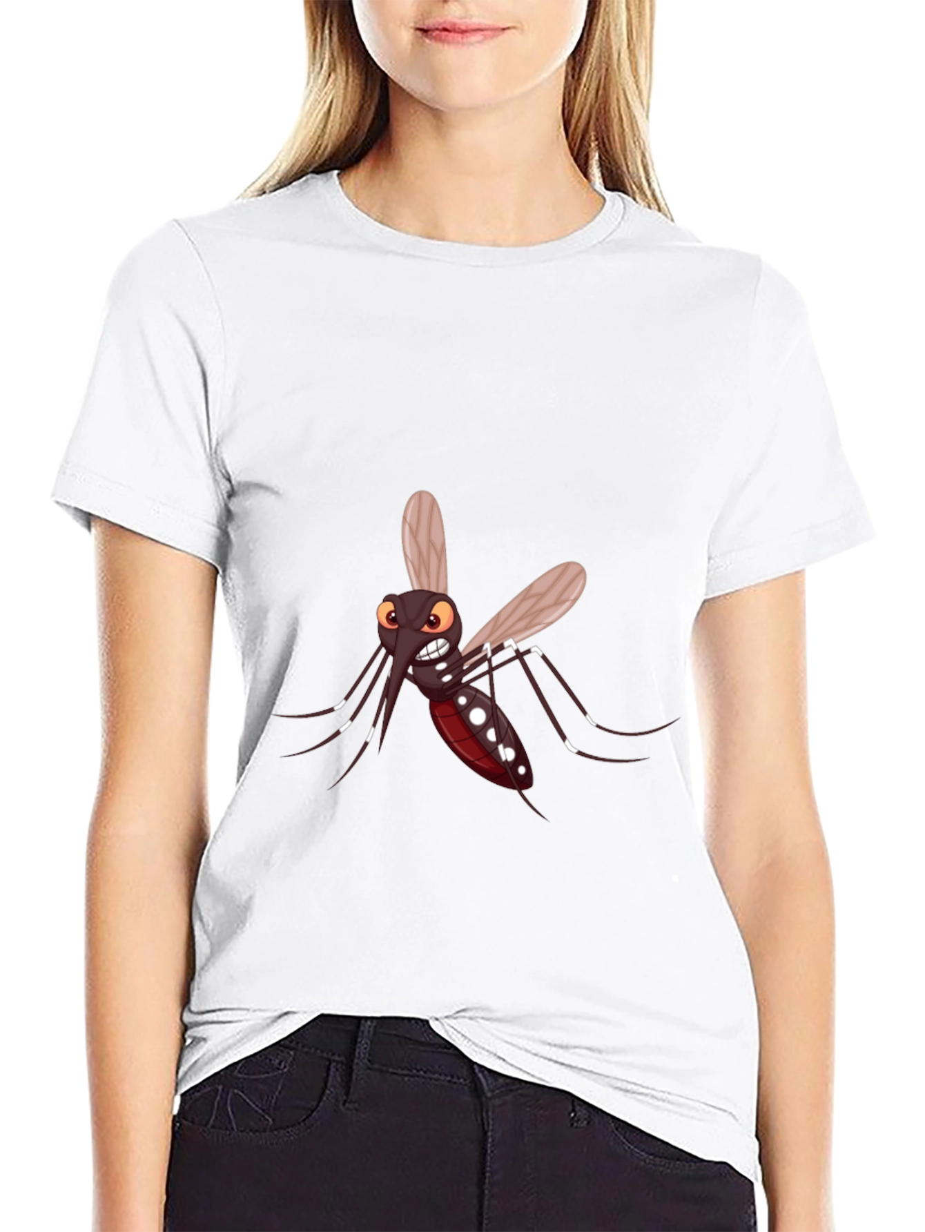 Mens Funny Mosquito Graphic Tee