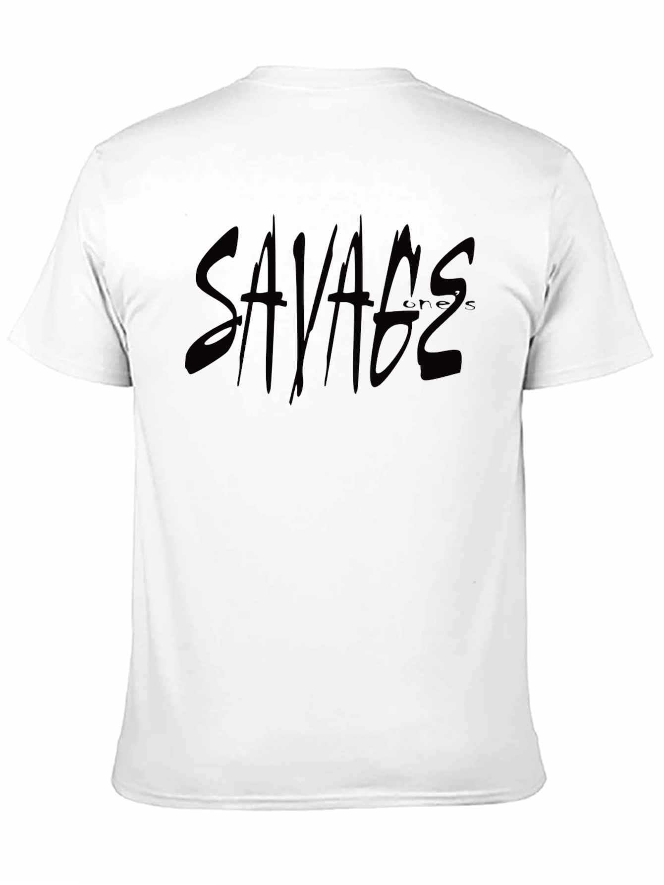 Mens Black Savage T-Shirt
