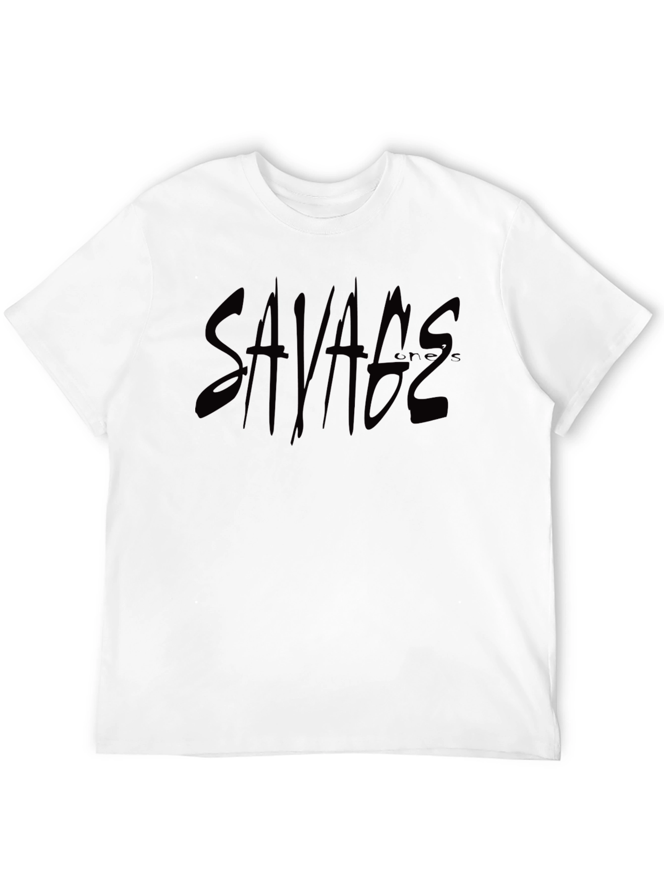 Mens Black Savage T-Shirt
